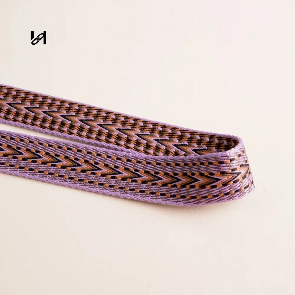 Premium webbing 38mm /50mm width - 38mm Width Purple/100cm - hardware