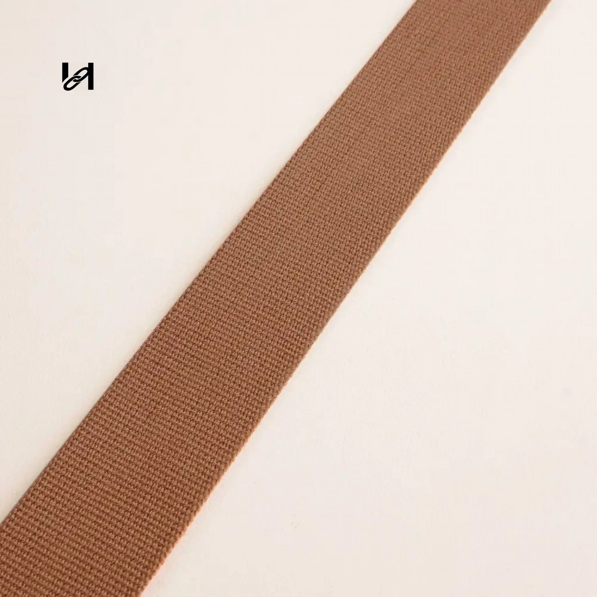 Premium webbing 38mm width - Golden Brown/100cm - webbing
