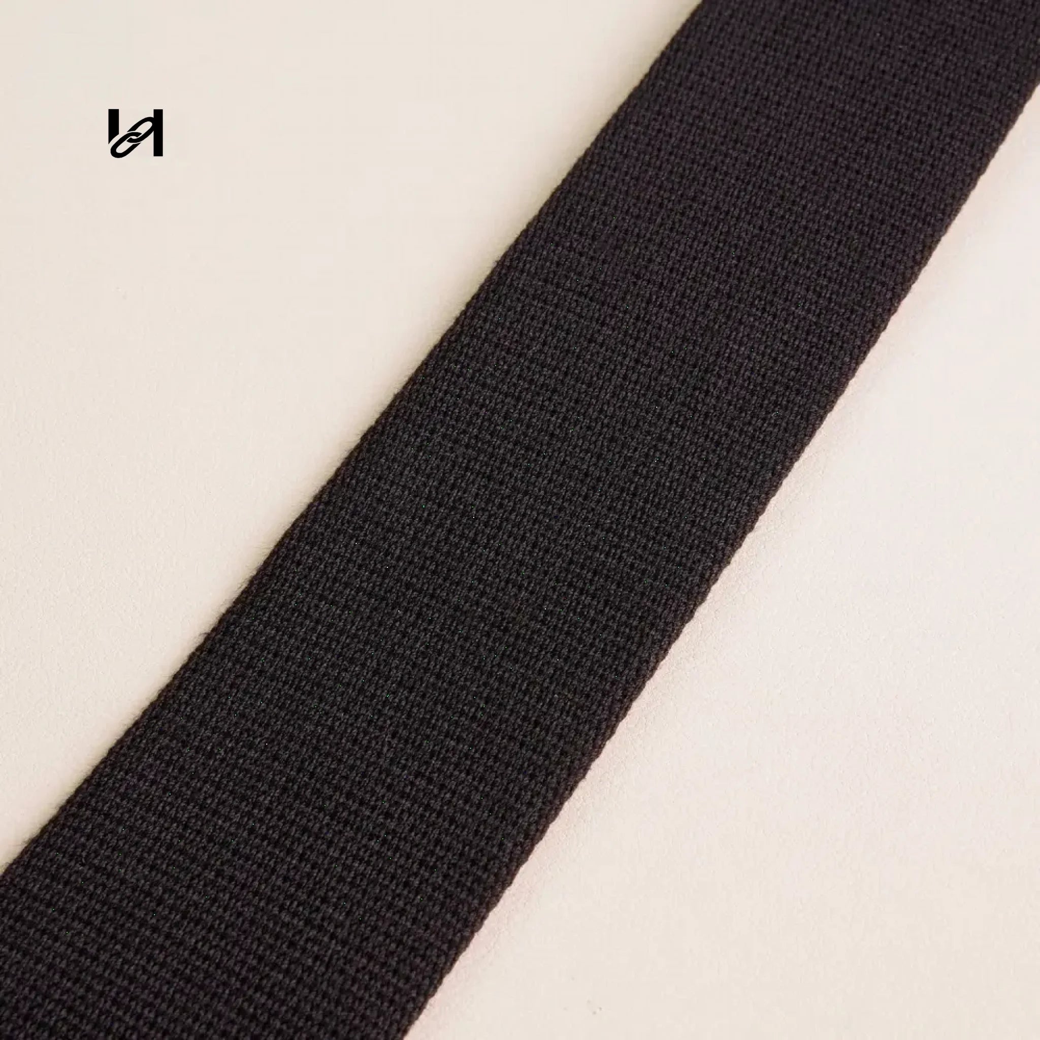 Premium webbing 50mm width - Black/100cm