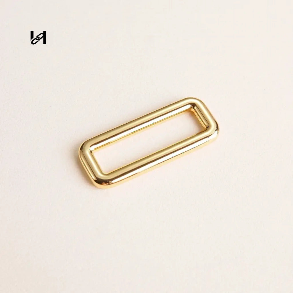 Rectangle Ring and Square Ring - 30mm / gold - hardware
