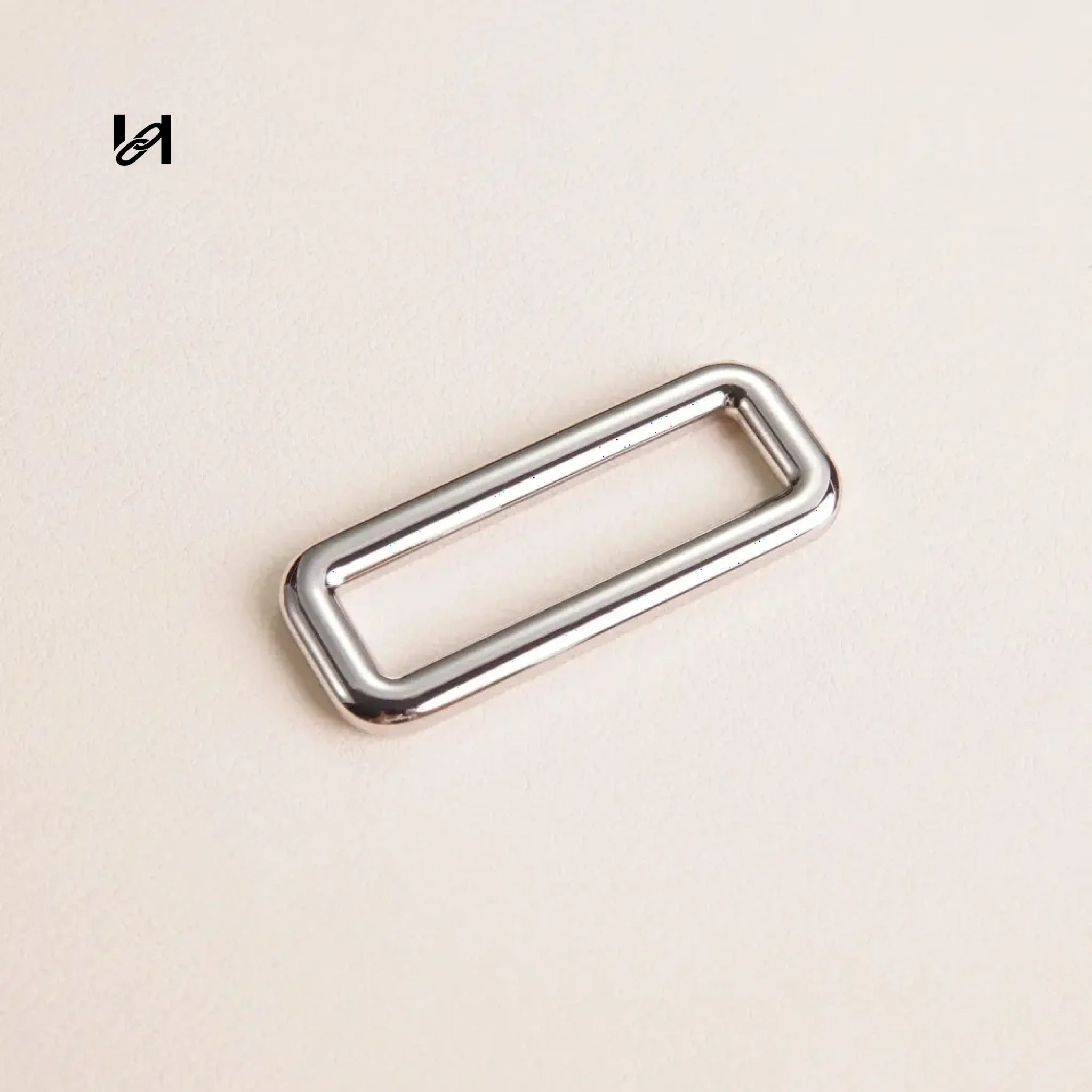 Rectangle Ring and Square Ring - 30mm / silver - hardware