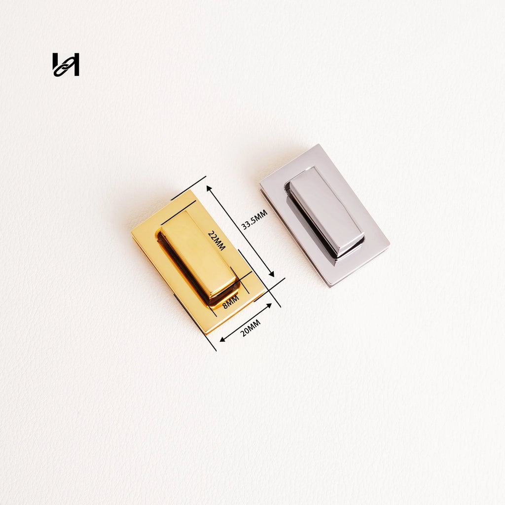 Rectangle Turn Lock-II - hardware
