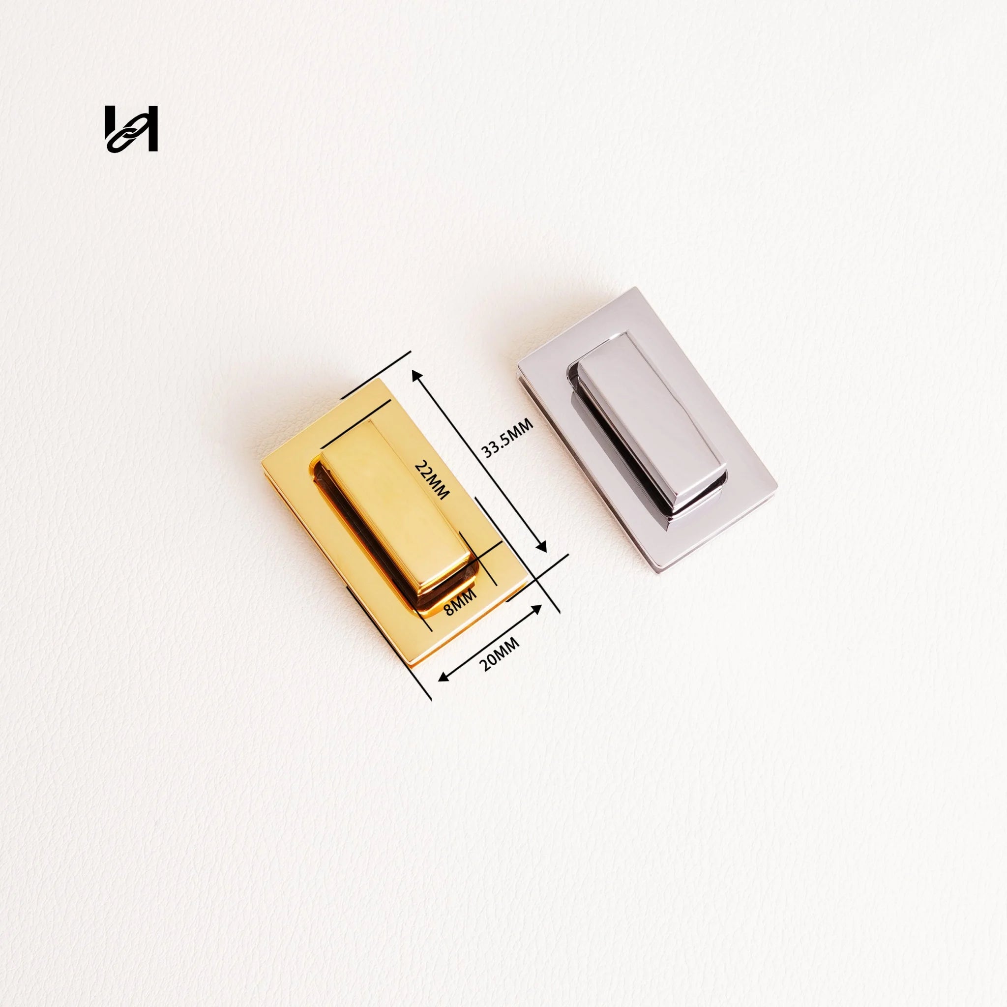 Rectangle Turn Lock-II - hardware