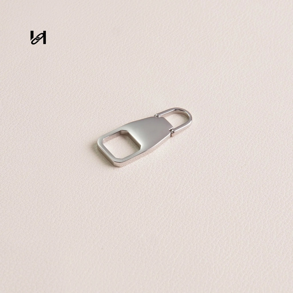 Rotate shape stainless steel zipper puller - hardware