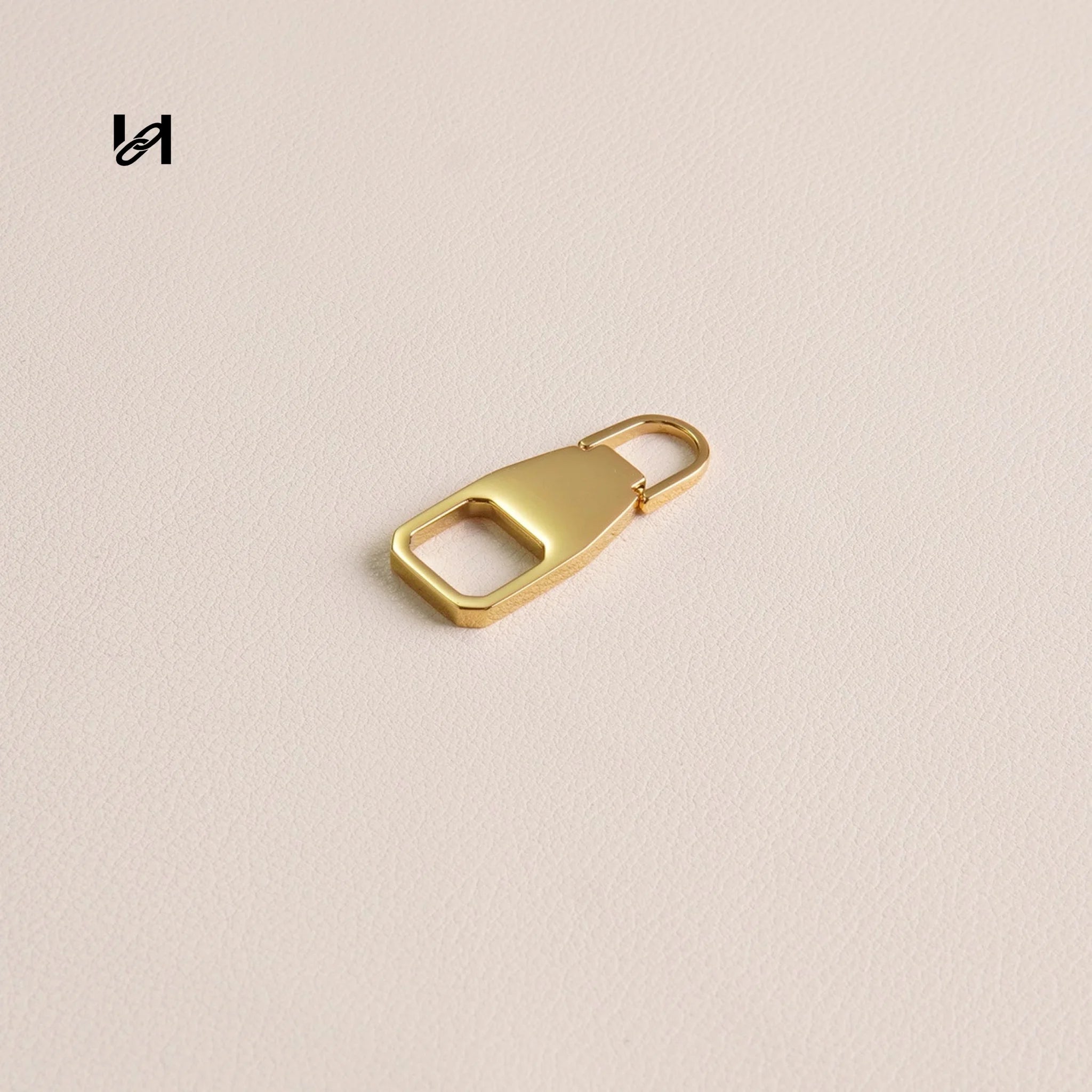 Rotate shape stainless steel zipper puller - hardware