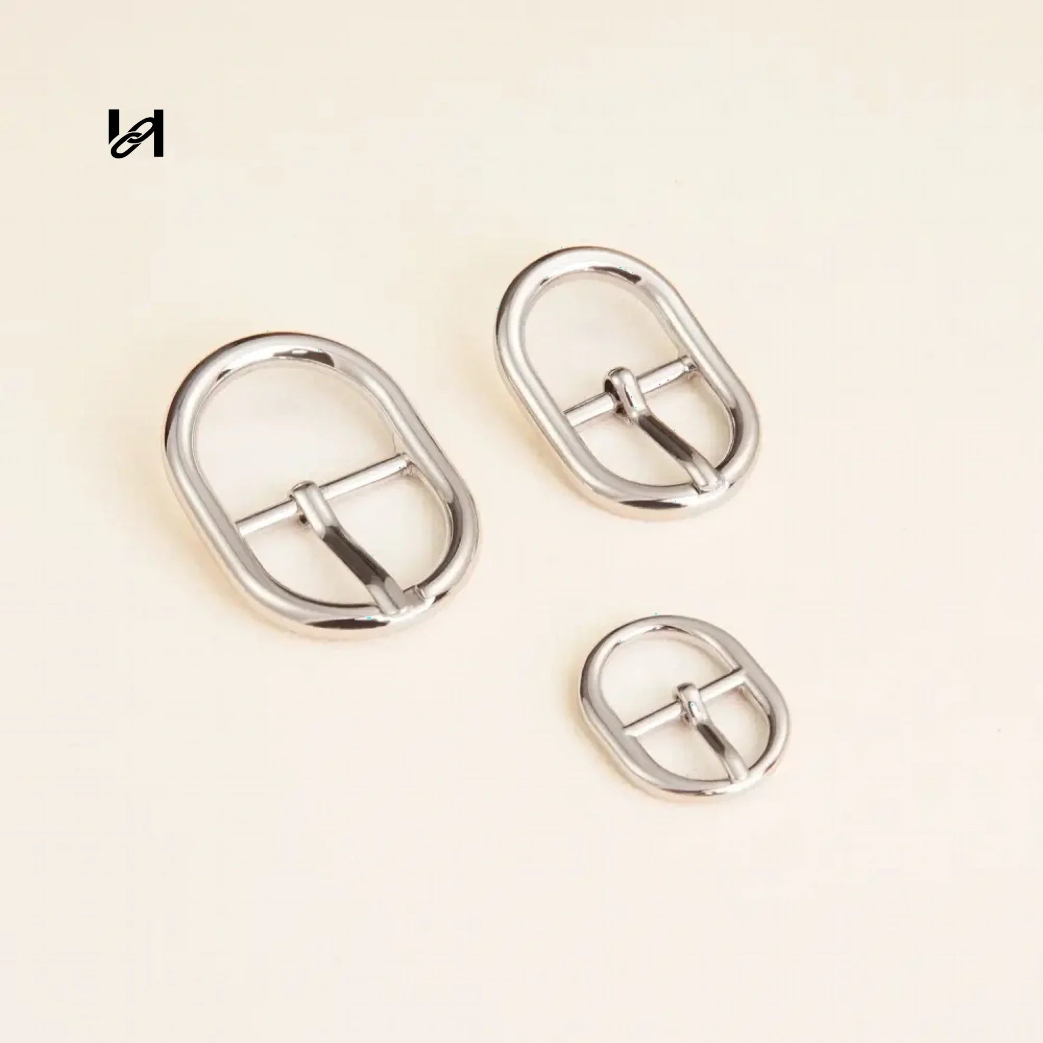 Round Roller Buckle - 12mm(one piece) / silver - hardware