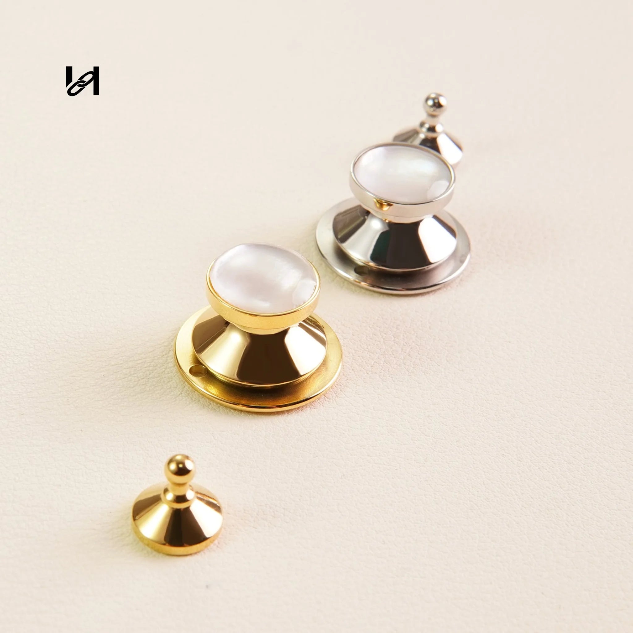 Shell Design Locks – Colored Stainless Steel Hardware for Bags - hardware