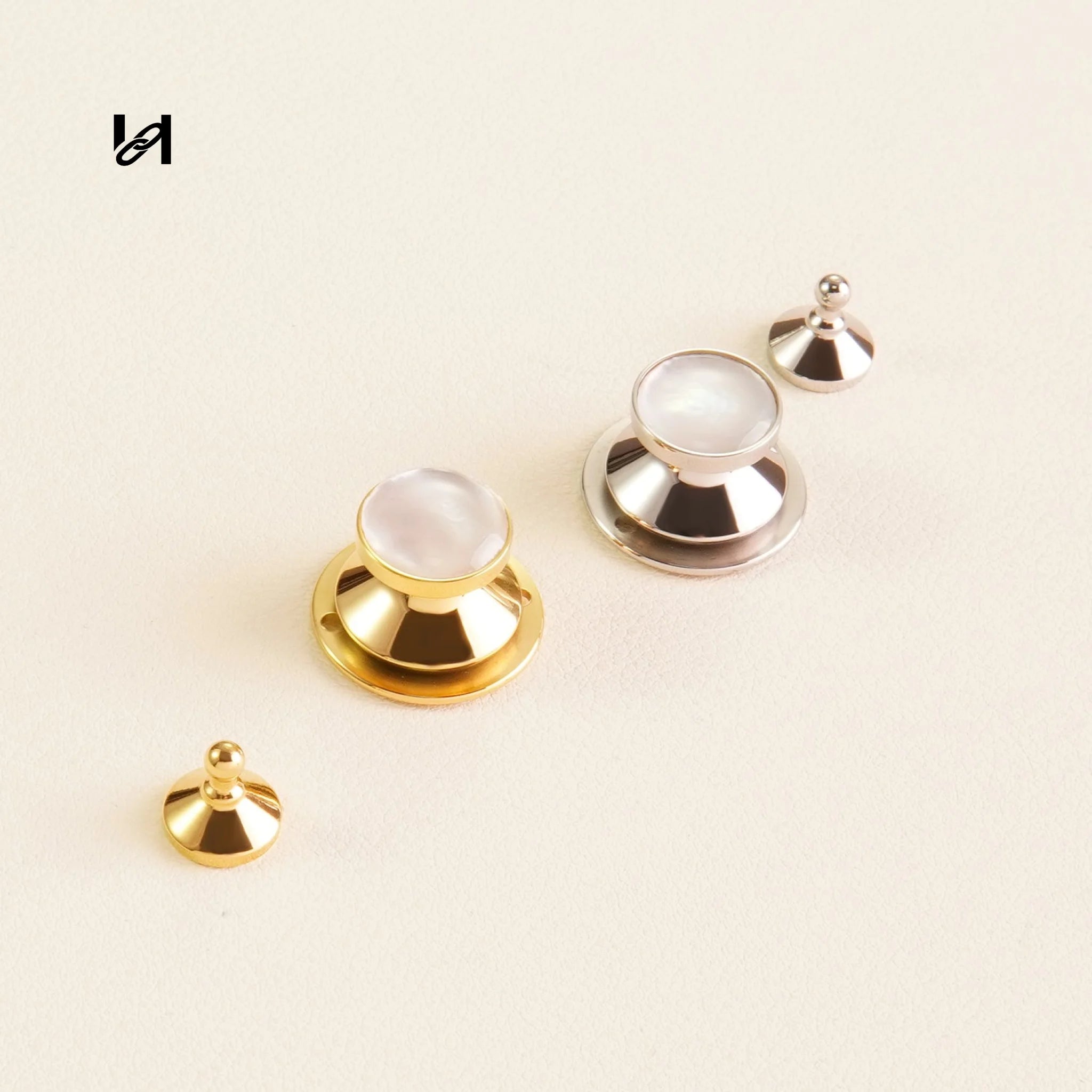 Shell Design Locks – Colored Stainless Steel Hardware for Bags - hardware