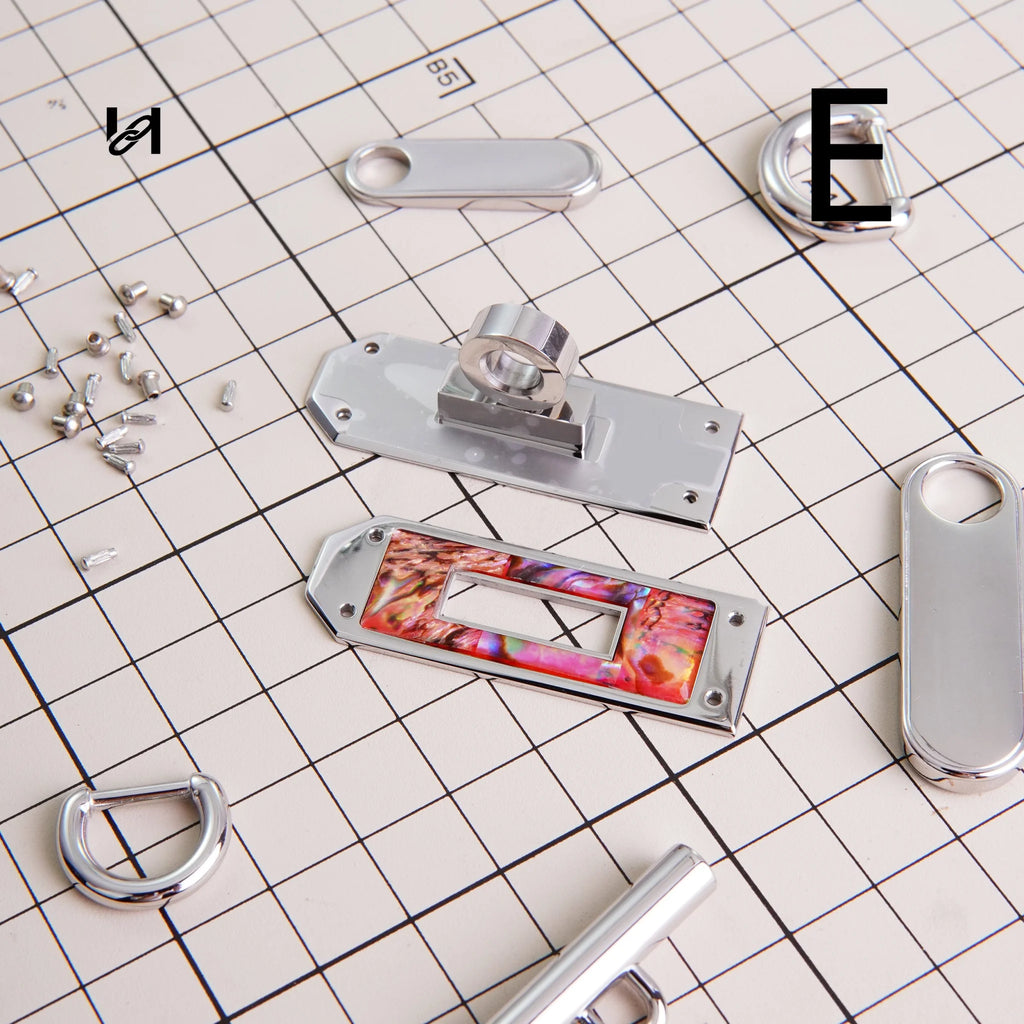 Shell Clasp Key Shell Twist Lock and Collar Clasp – Hility Bag hardware