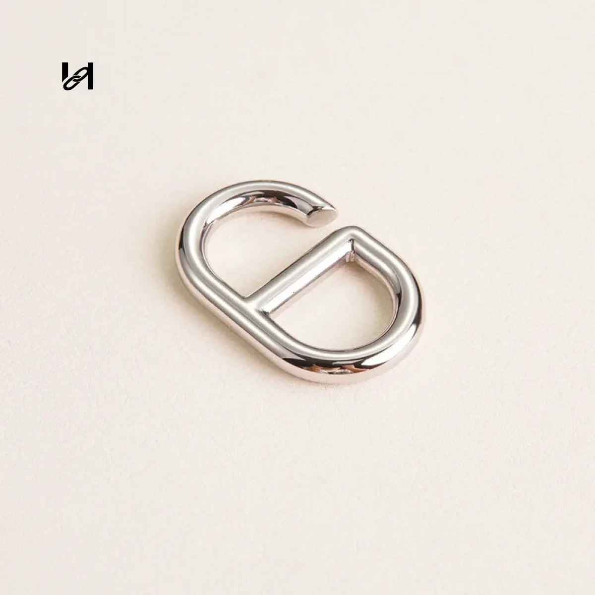 Six Shape Buckle for Bag Strap - Silver - hardware