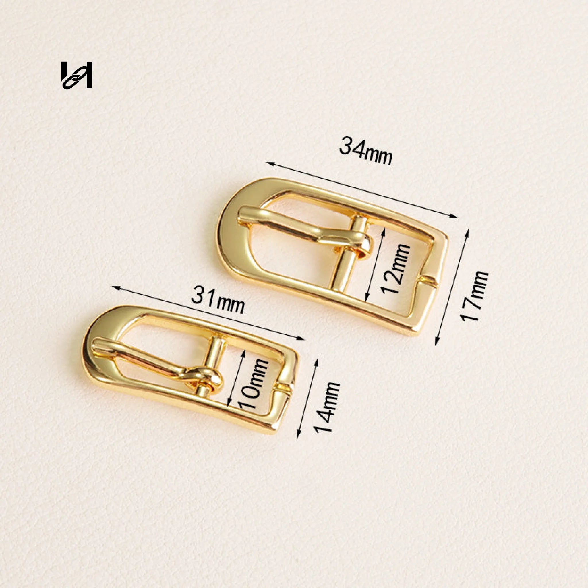 Slender Roller buckle-zinc alloy - hardware