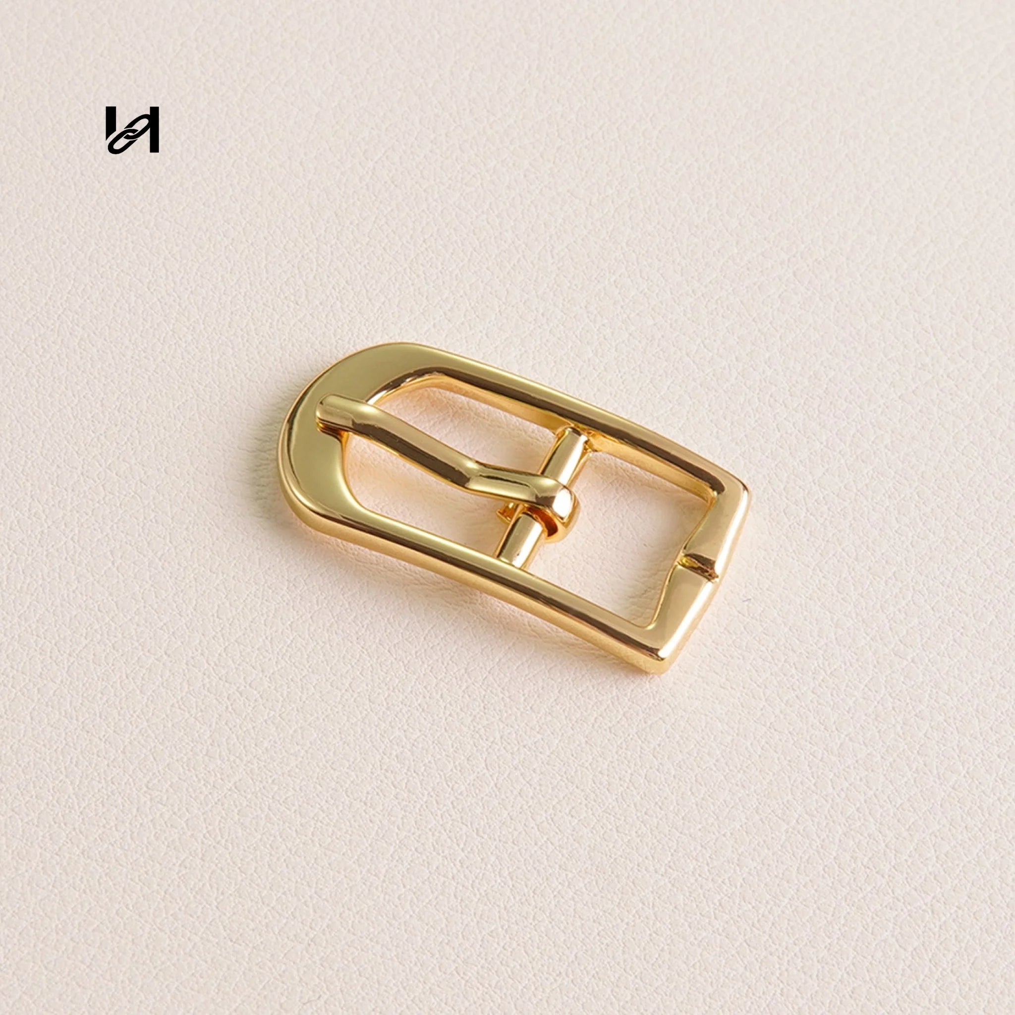 Slender Roller buckle-zinc alloy - Small / Gold - hardware