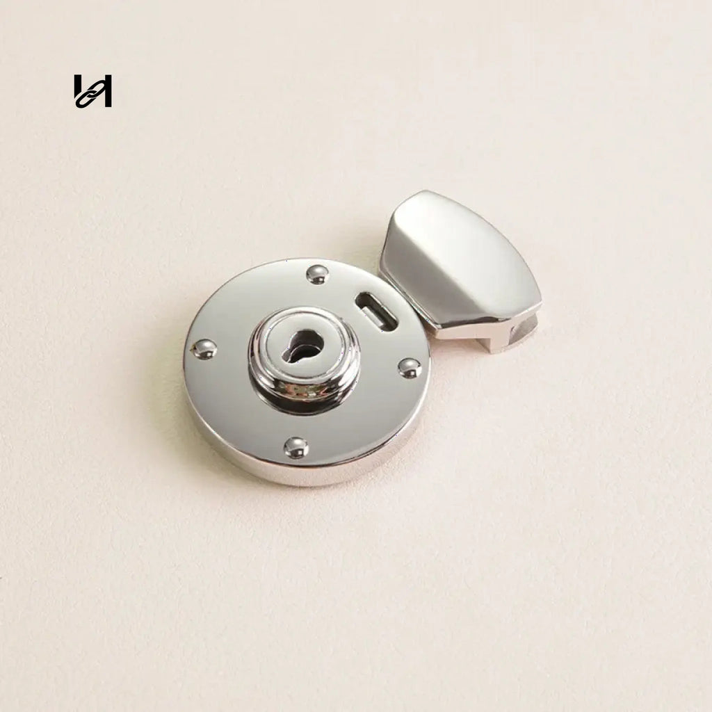 Small Hasp Lock - Silver - hardware