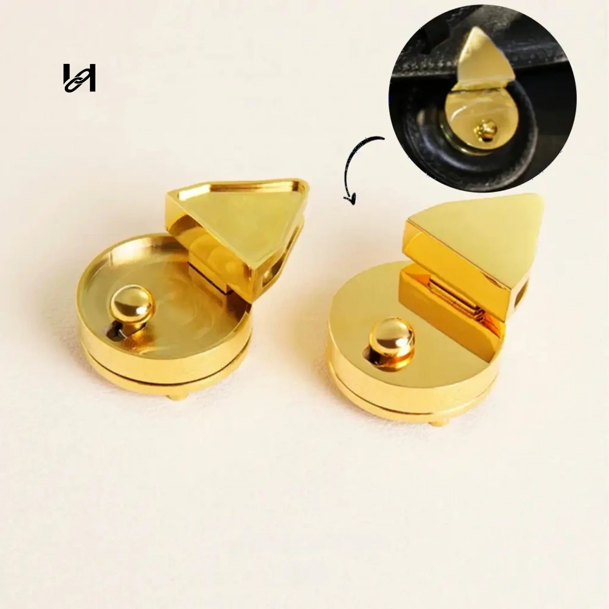 Small Round lock - hardware
