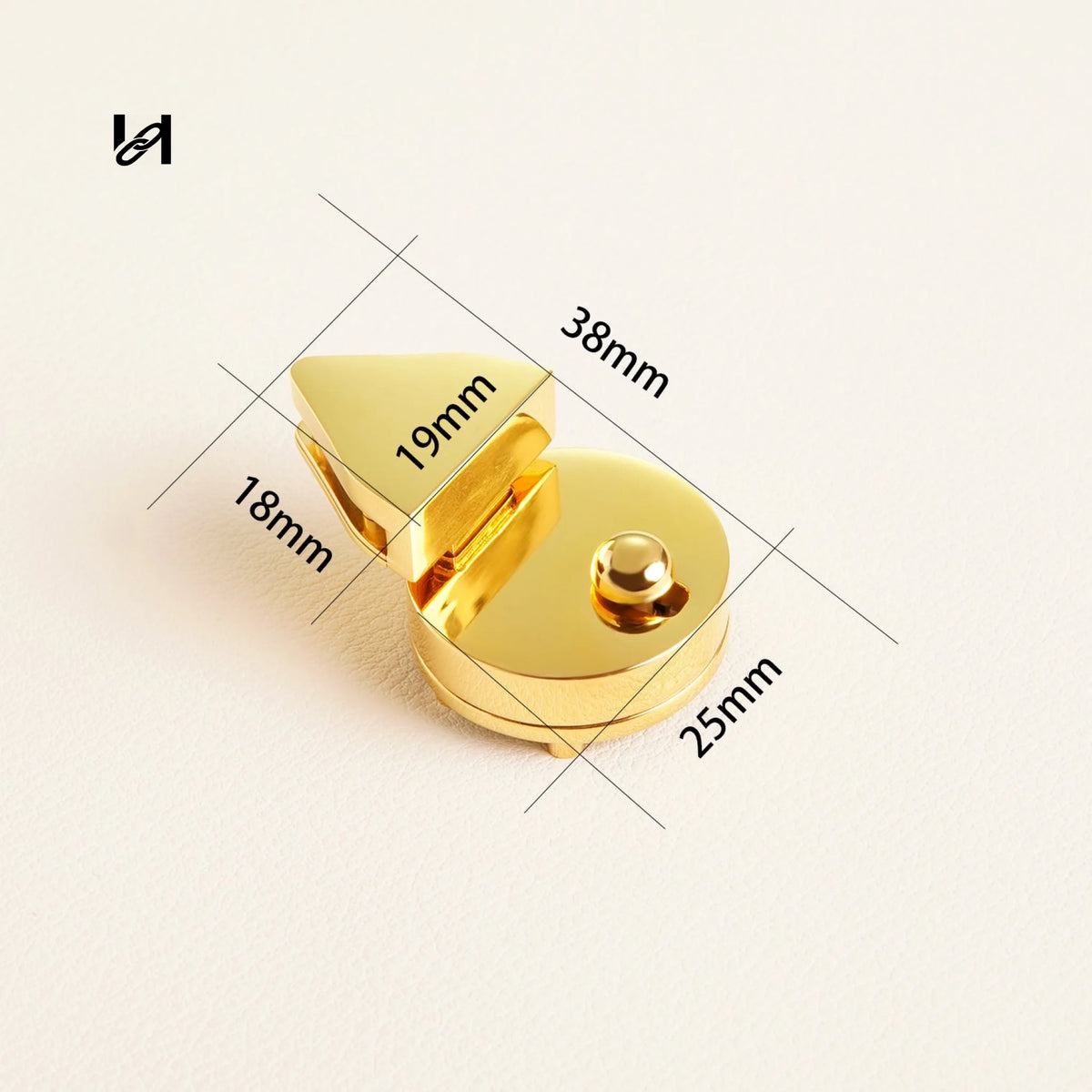 Small Round lock - hardware