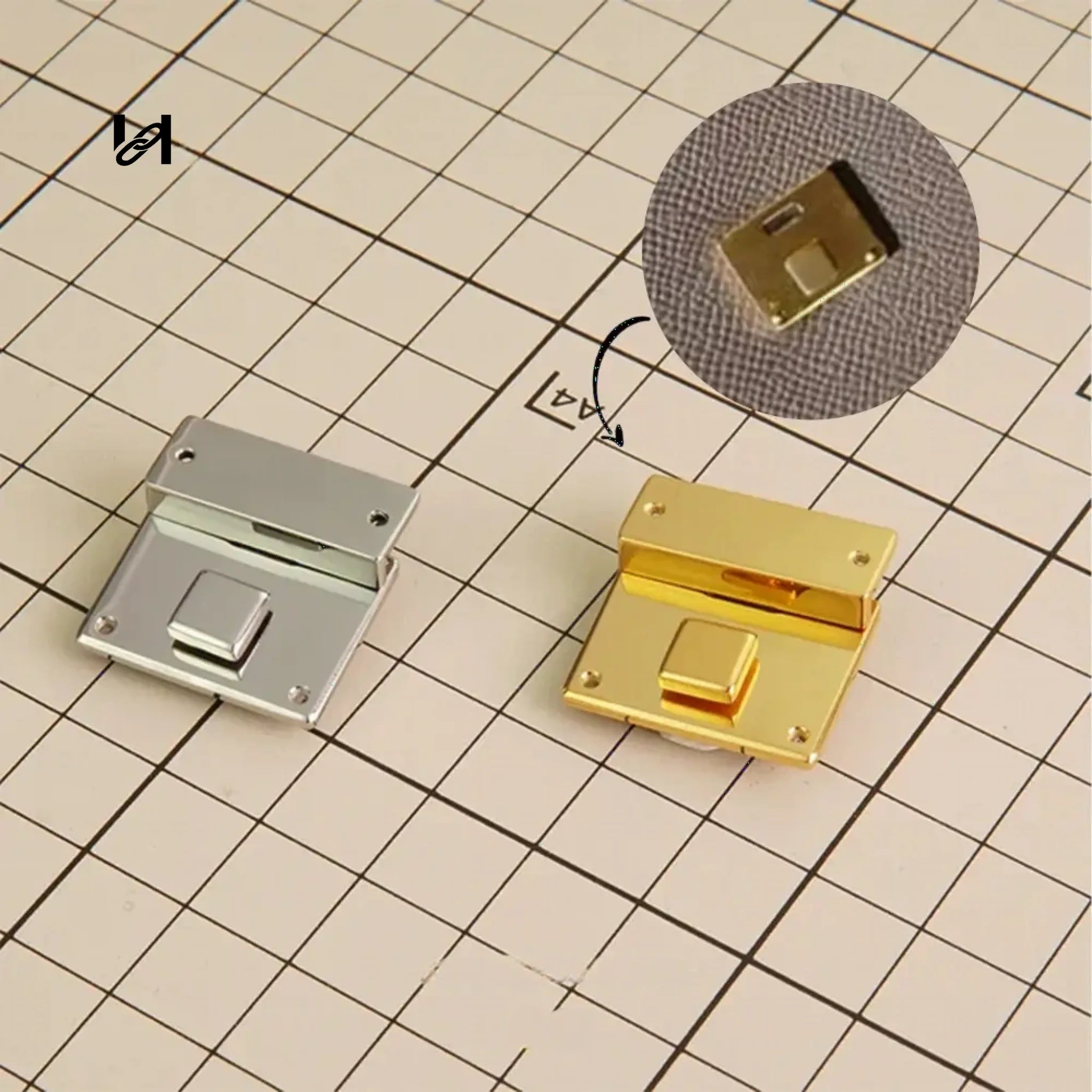 Small-size Square Lock