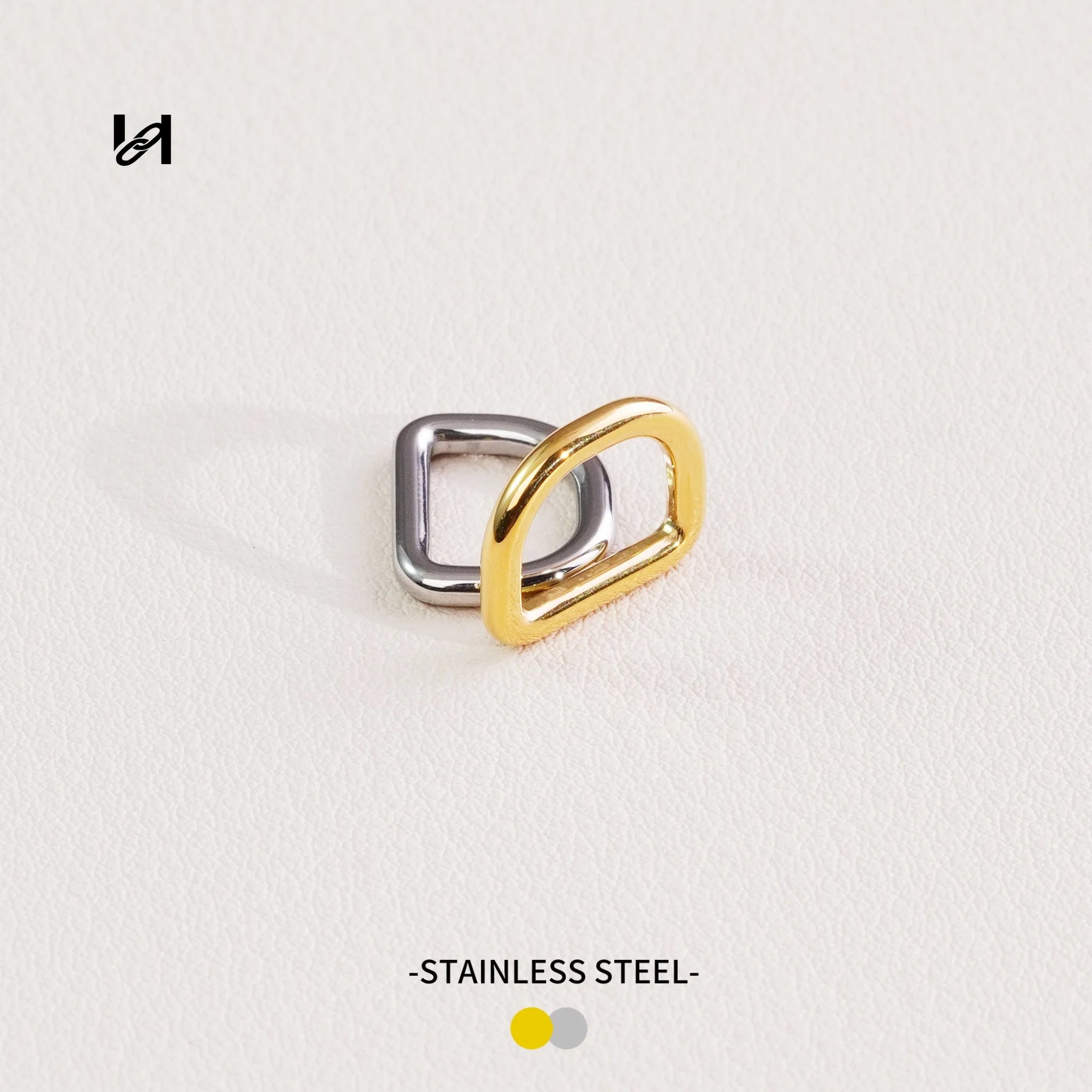 Small/Zip-Puller D ring - hardware