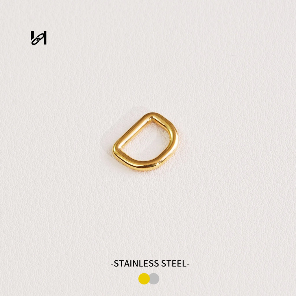 Small/Zip-Puller D ring - hardware