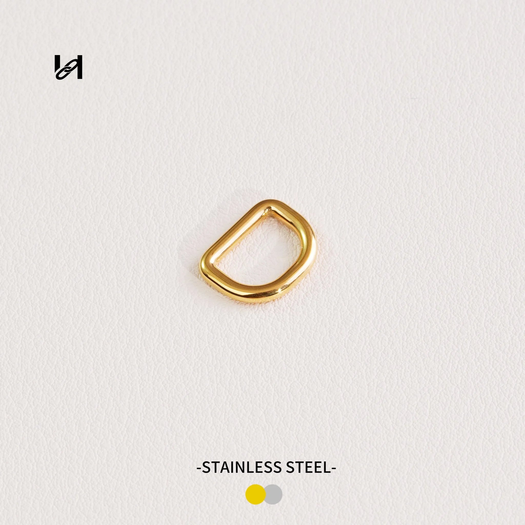 Small/Zip-Puller D ring - hardware