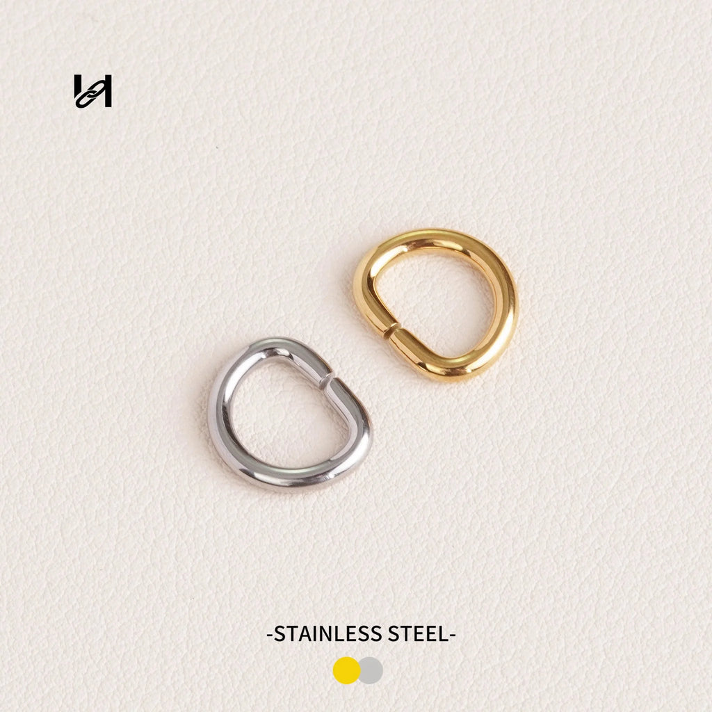 Small/Zip-Puller D ring - hardware