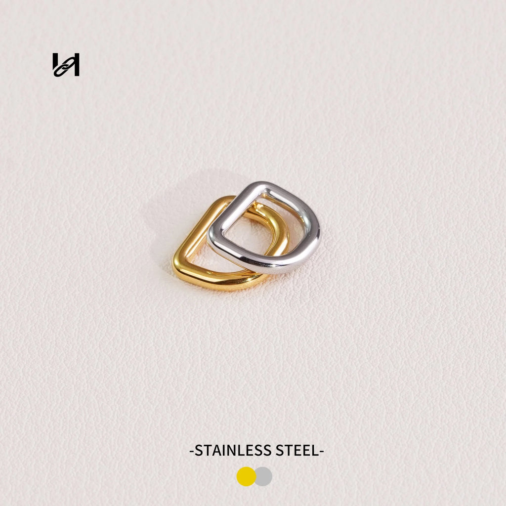 Small/Zip-Puller D ring - hardware