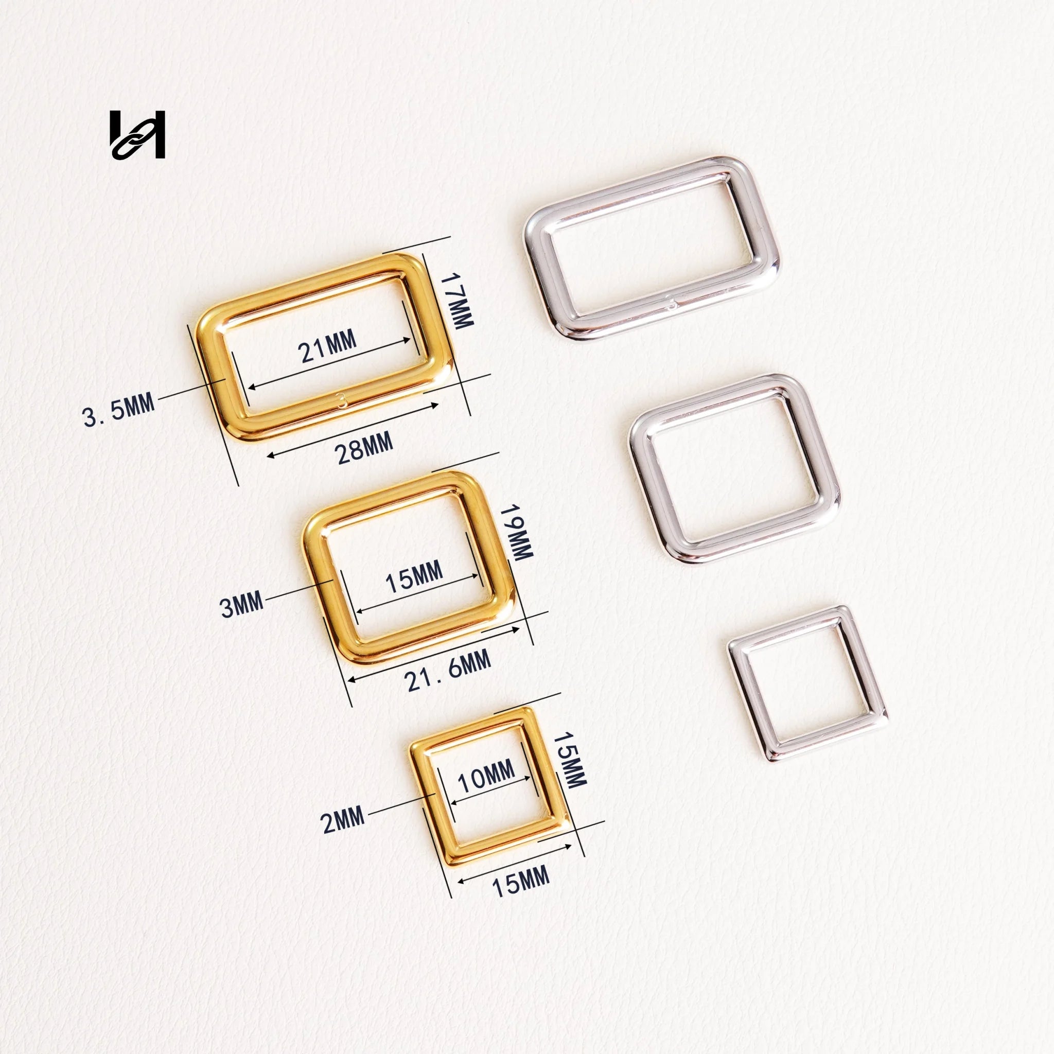 Special Square/Rectangle D-ring - hardware