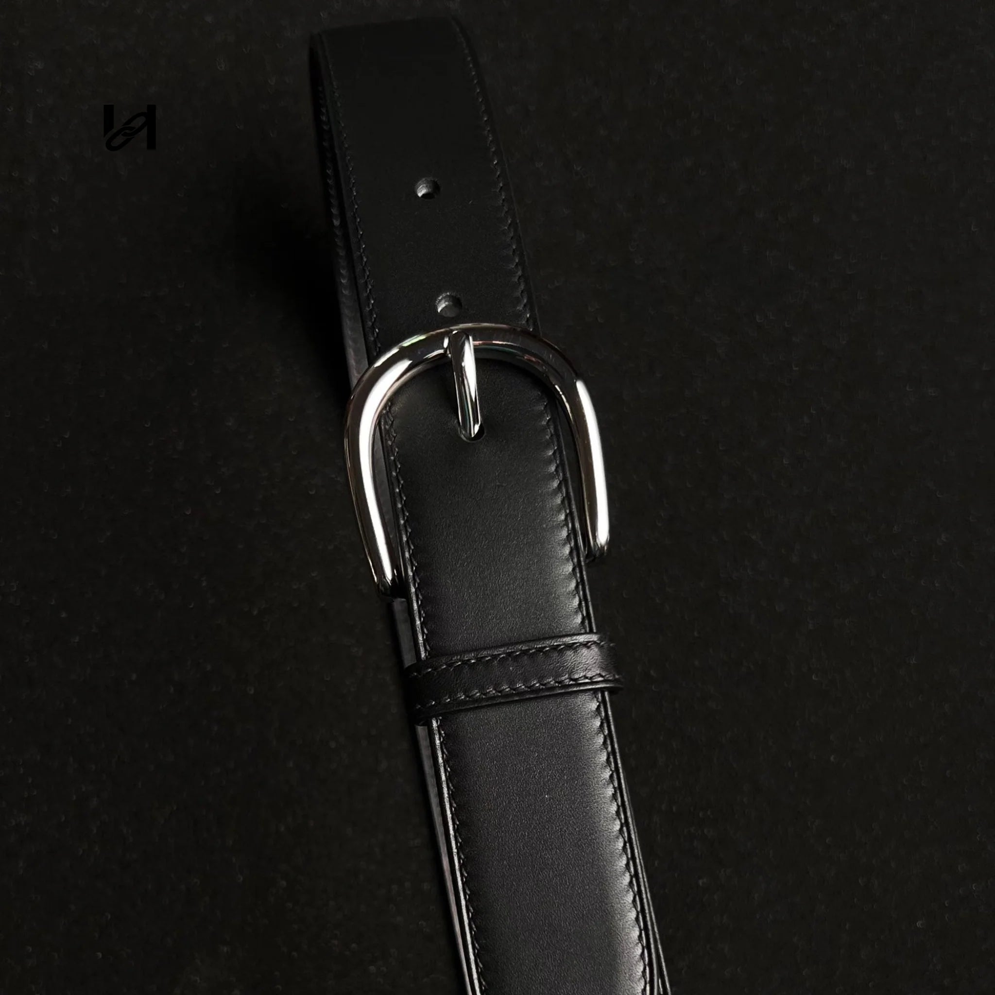 Stainless steel 32mm elegant belt buckle - hardware