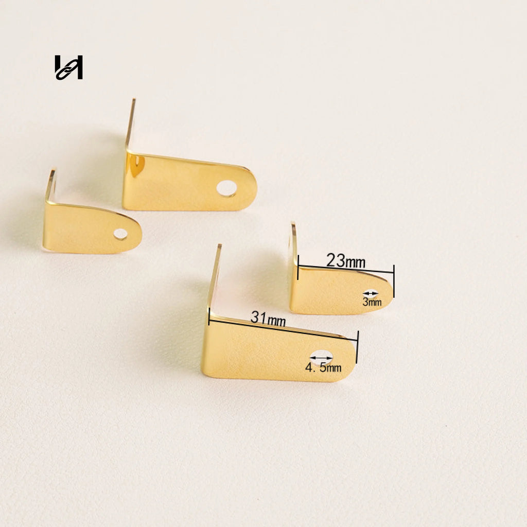 Stainless Steel Angle Clasp - hardware