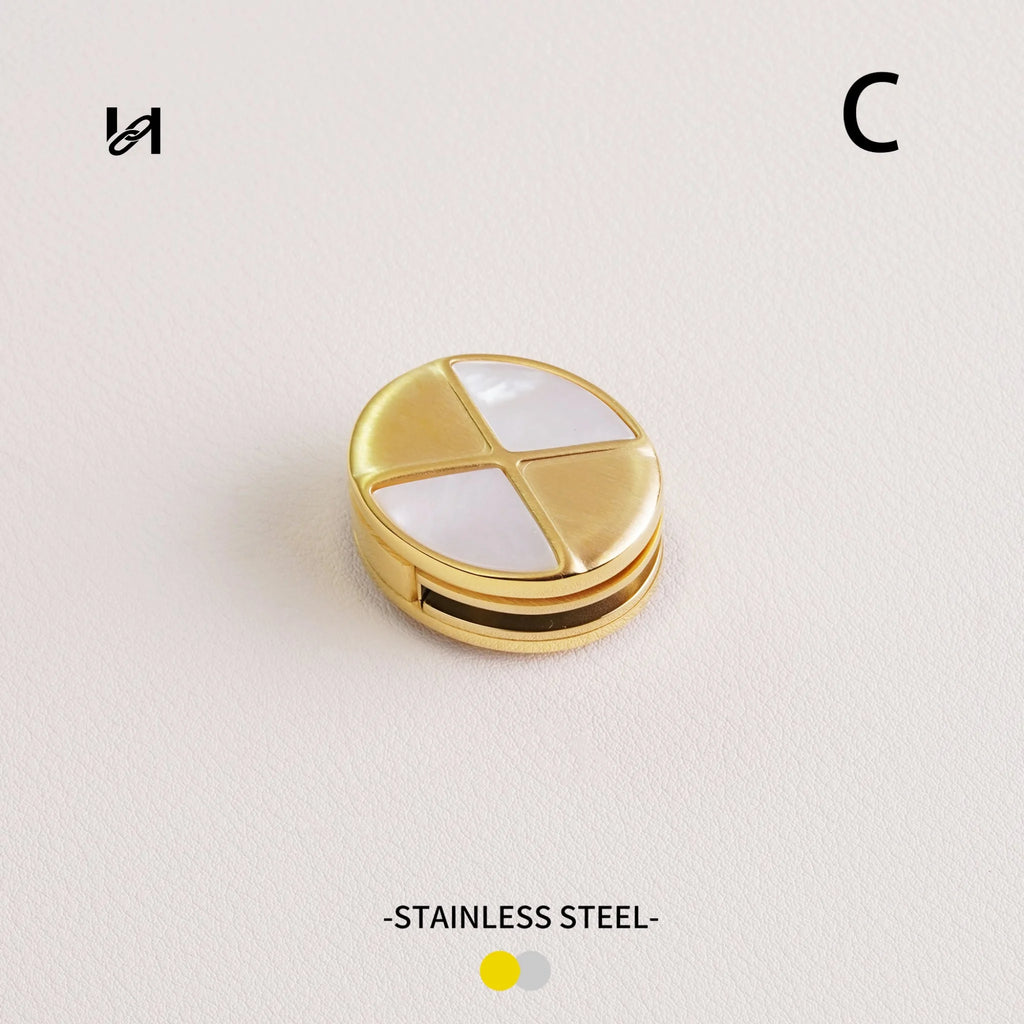 Stainless steel armor sliding lock - C - hardware