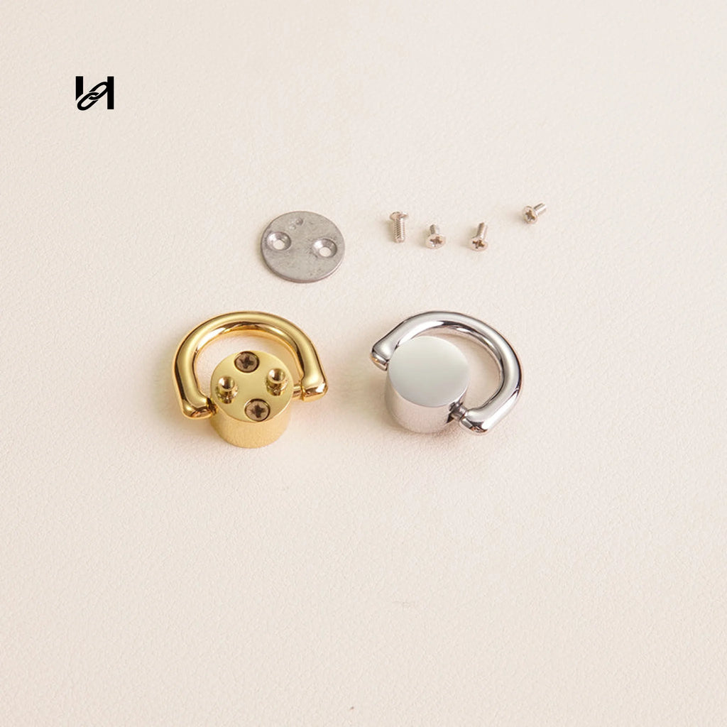 Stainless Steel Bag Handle Connector 20mm – Purse Hardware Handle Holder - hardware