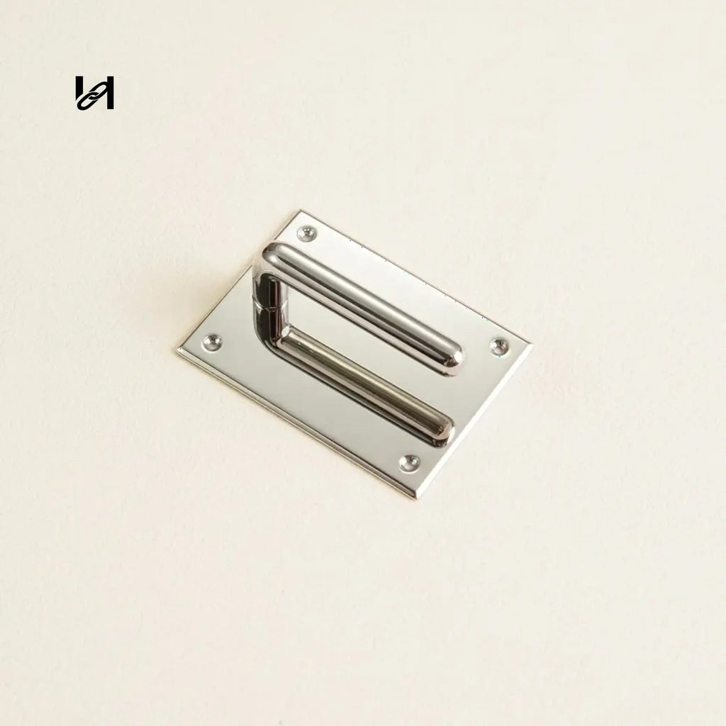 Handle Holder Bridge - Silver/One piece - hardware