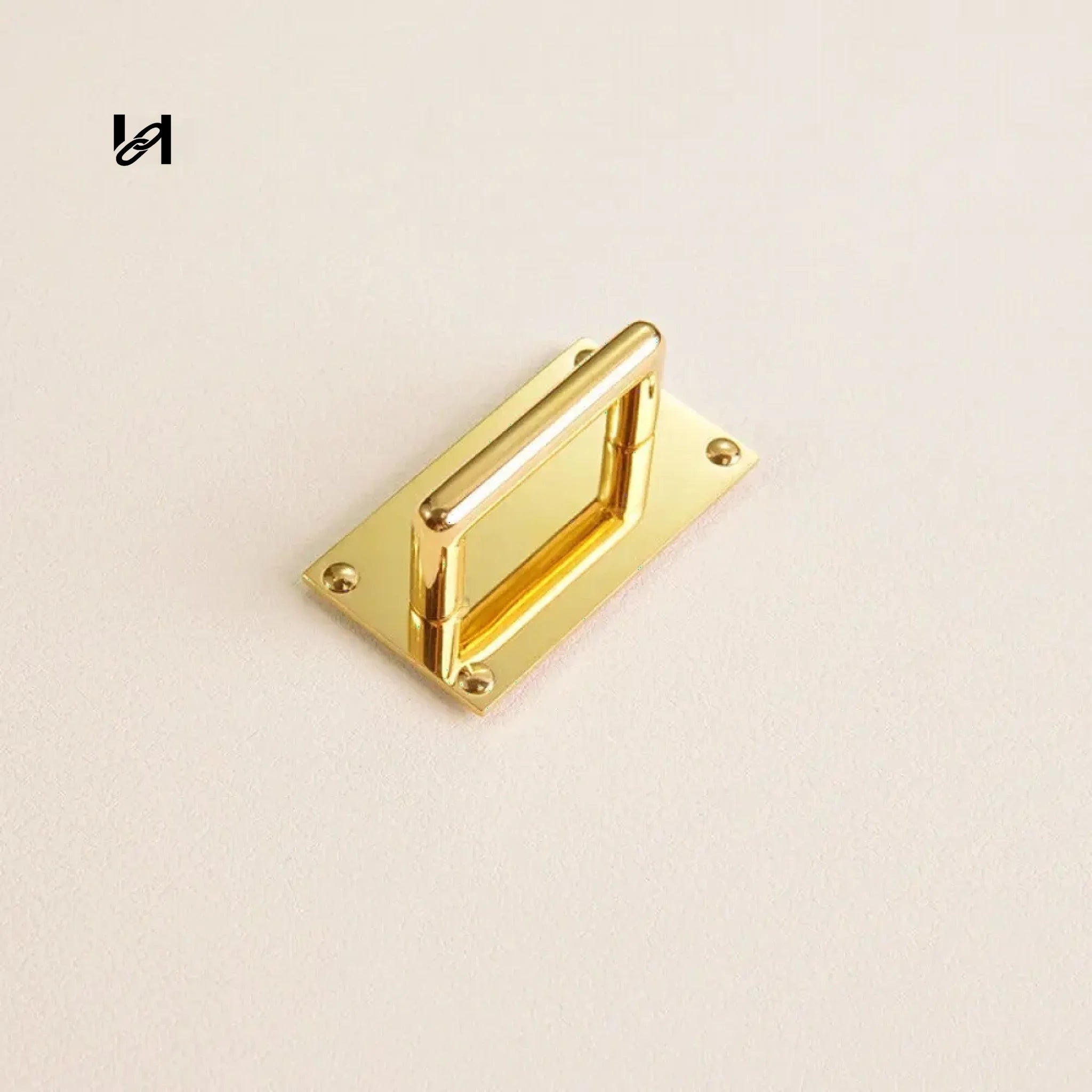 Bag Closure & Buckle Bridge - Bag closure / Gold / 24.5MM - hardware