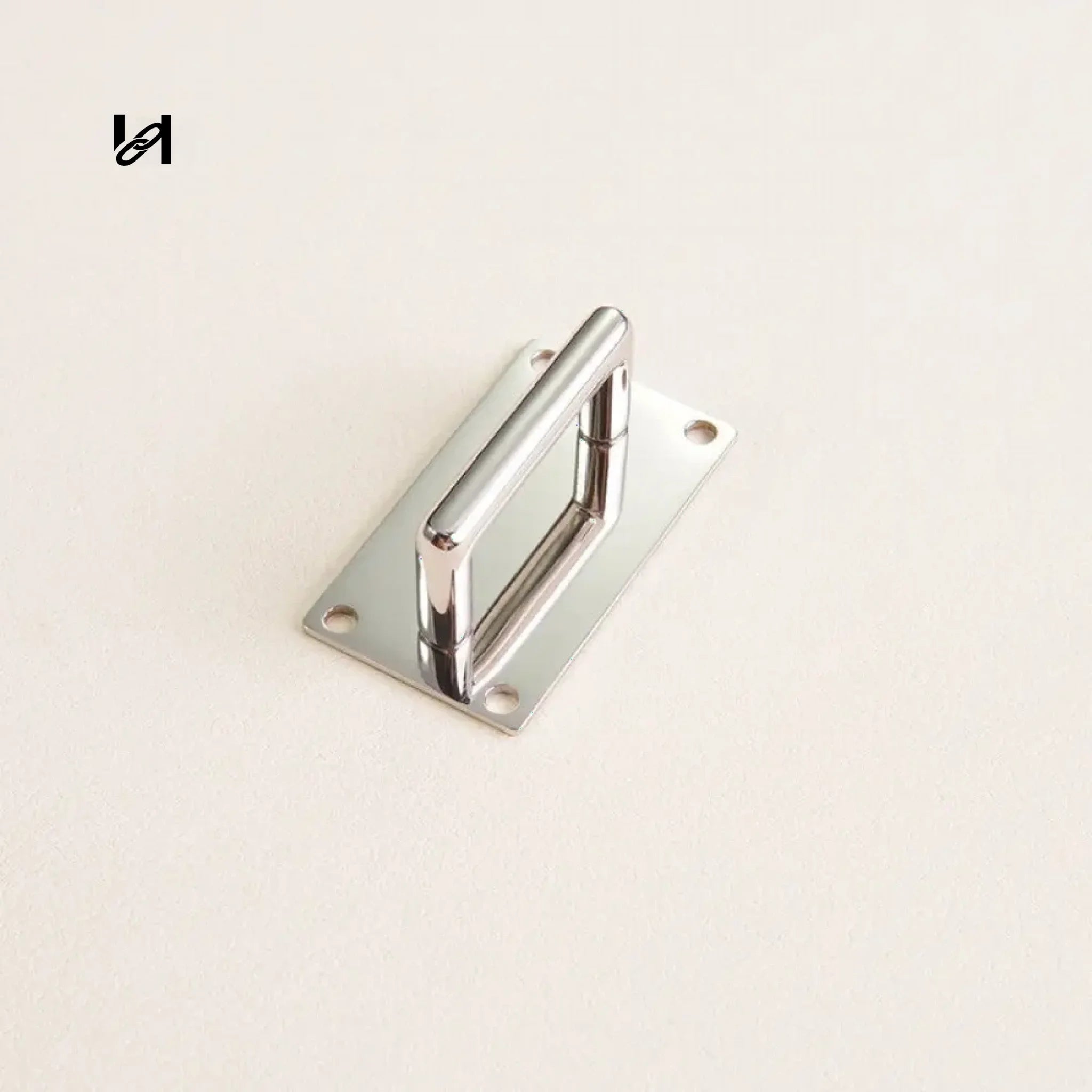 Bag Closure & Buckle Bridge - Bag closure / Silver / 24.5MM - hardware