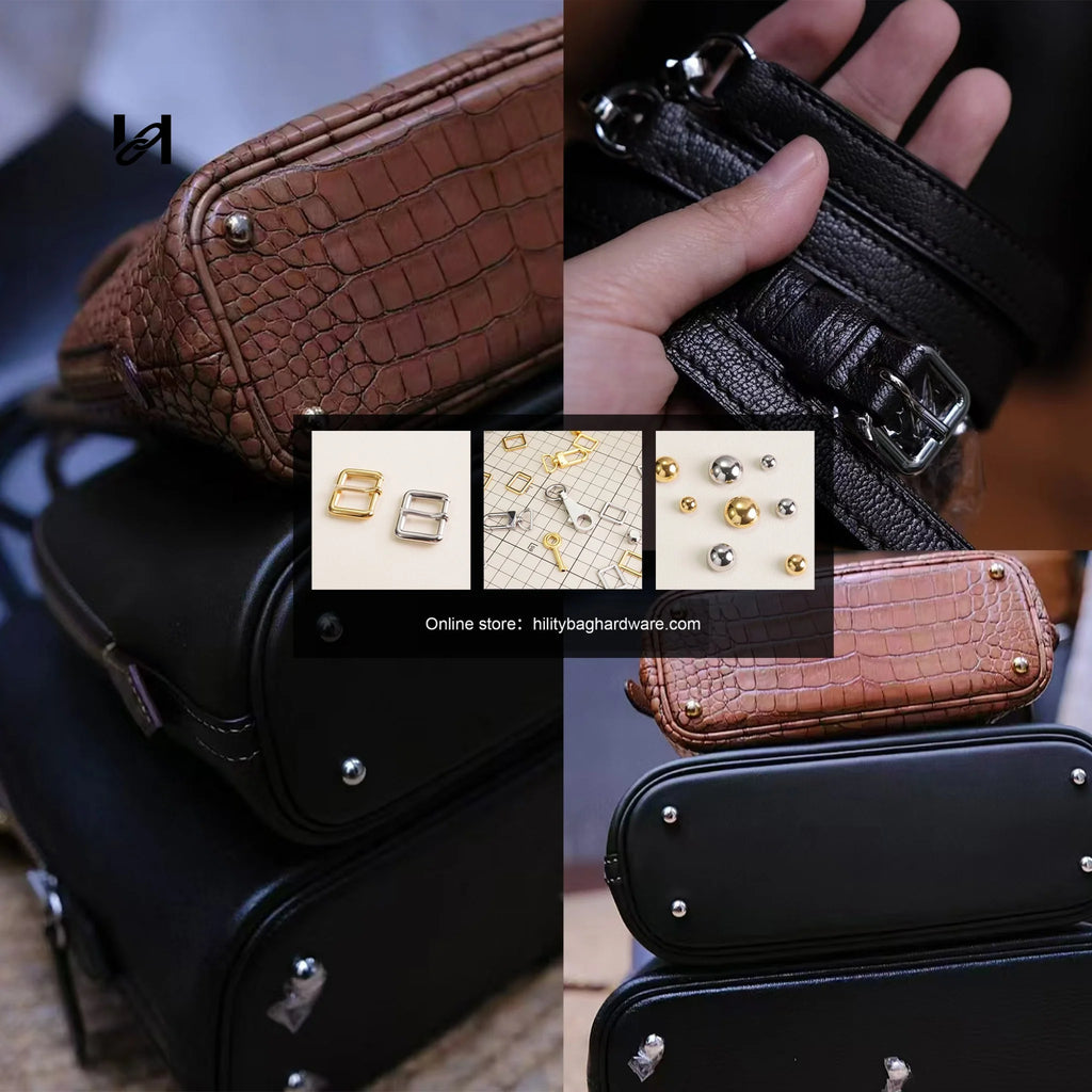 Stainless Steel Dome-Shaped Bag Feet - hardware