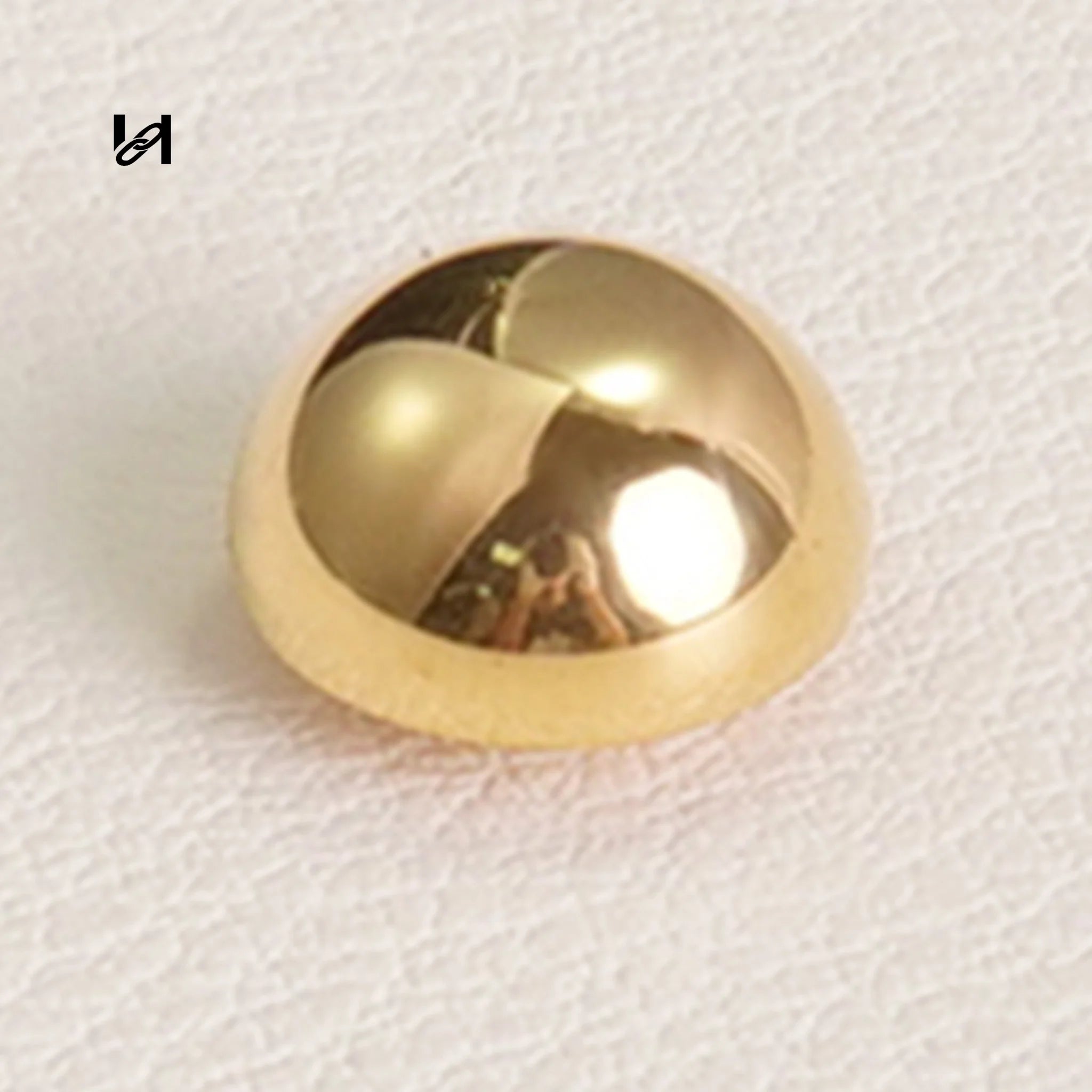 Stainless Steel Dome-Shaped Bag Feet - hardware