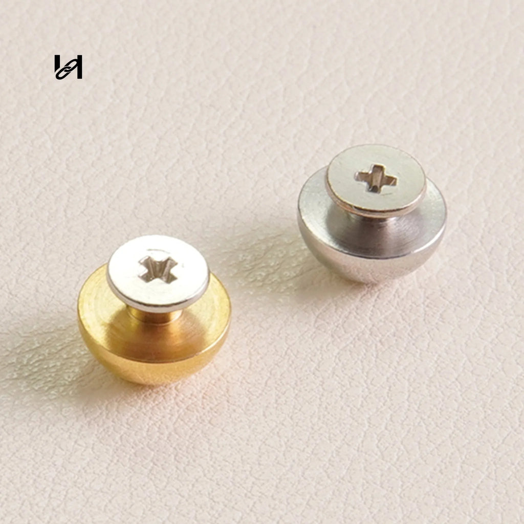Stainless Steel Dome-Shaped Bag Feet - hardware