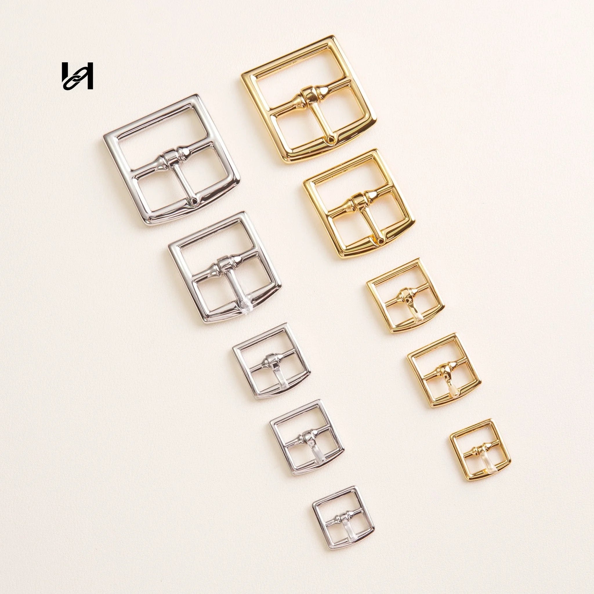 Stainless Steel Flat Roller Belt Buckle - hardware