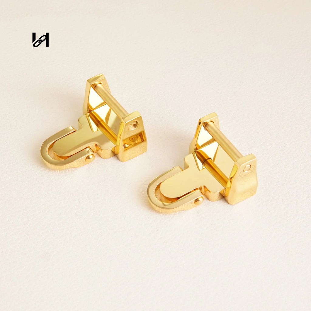 Stainless Steel Handle-Holder and D buckle replacement One-Pair - hardware