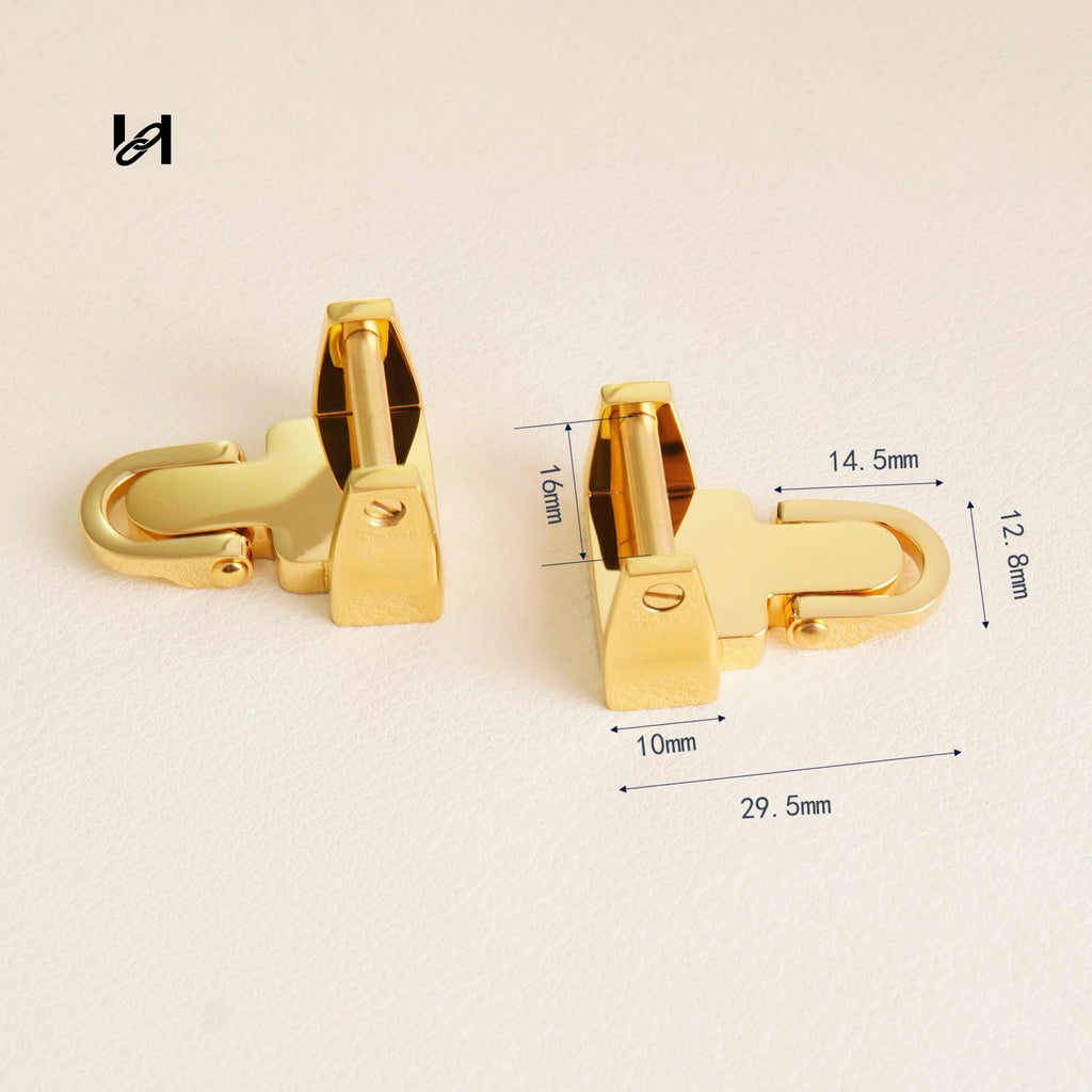 Stainless Steel Handle-Holder and D buckle replacement One-Pair - hardware