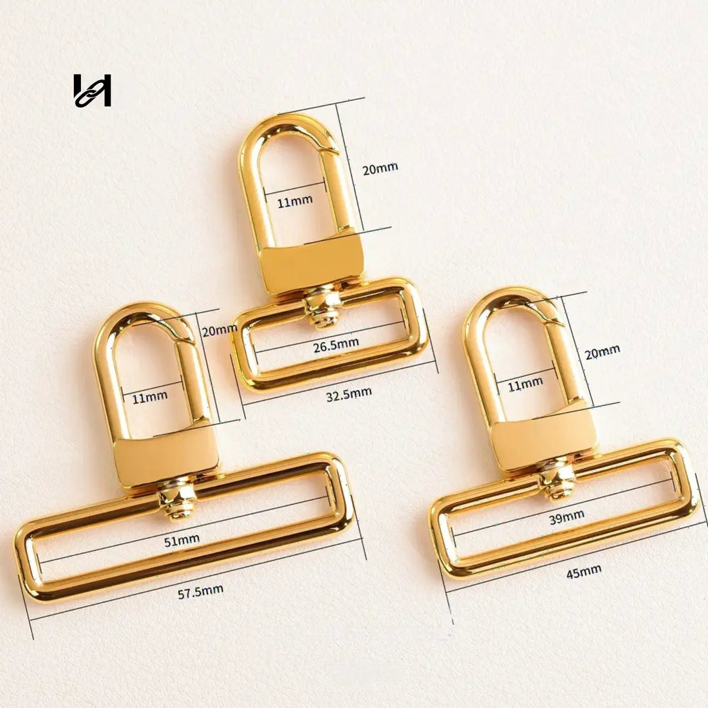 Stainless steel Hook Buckle - Gold / 26.5MM-1PCS - hardware