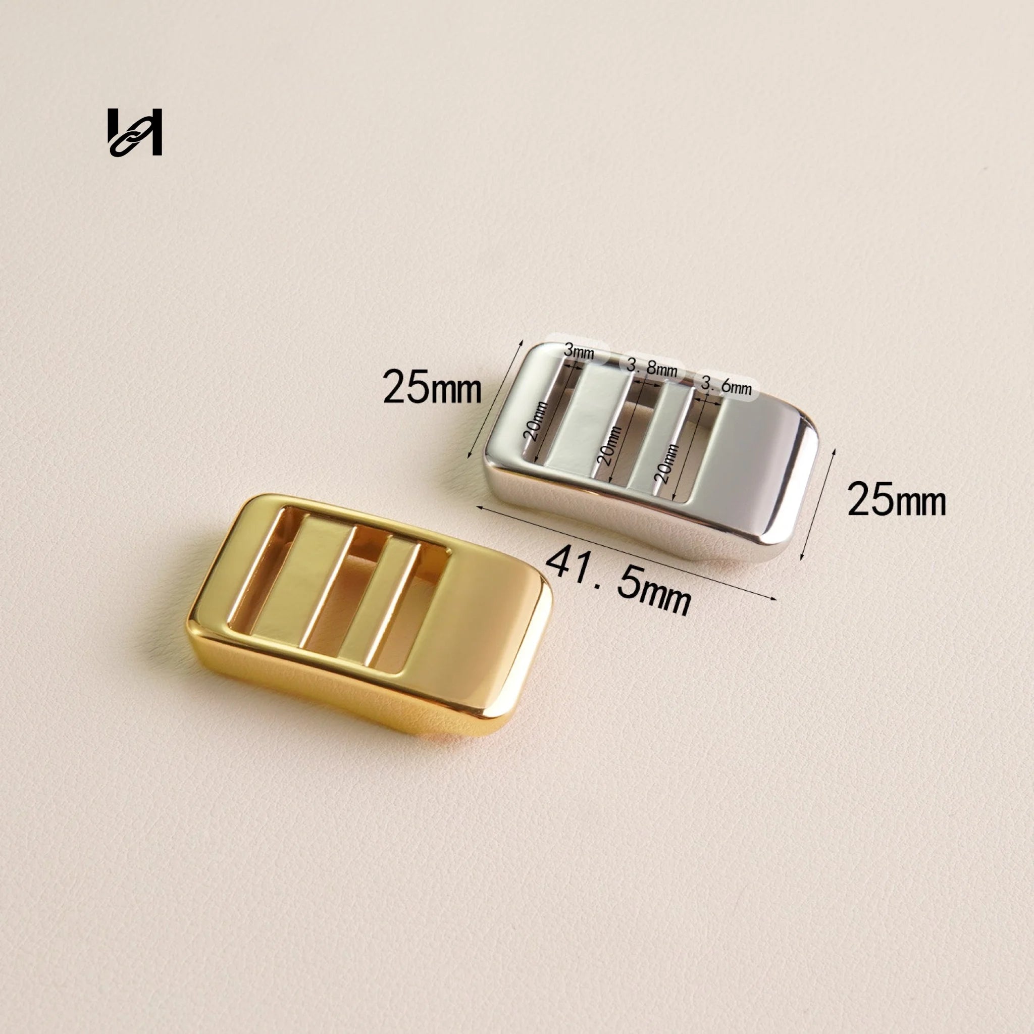 Stainless Steel Ladder Slide Buckles - hardware