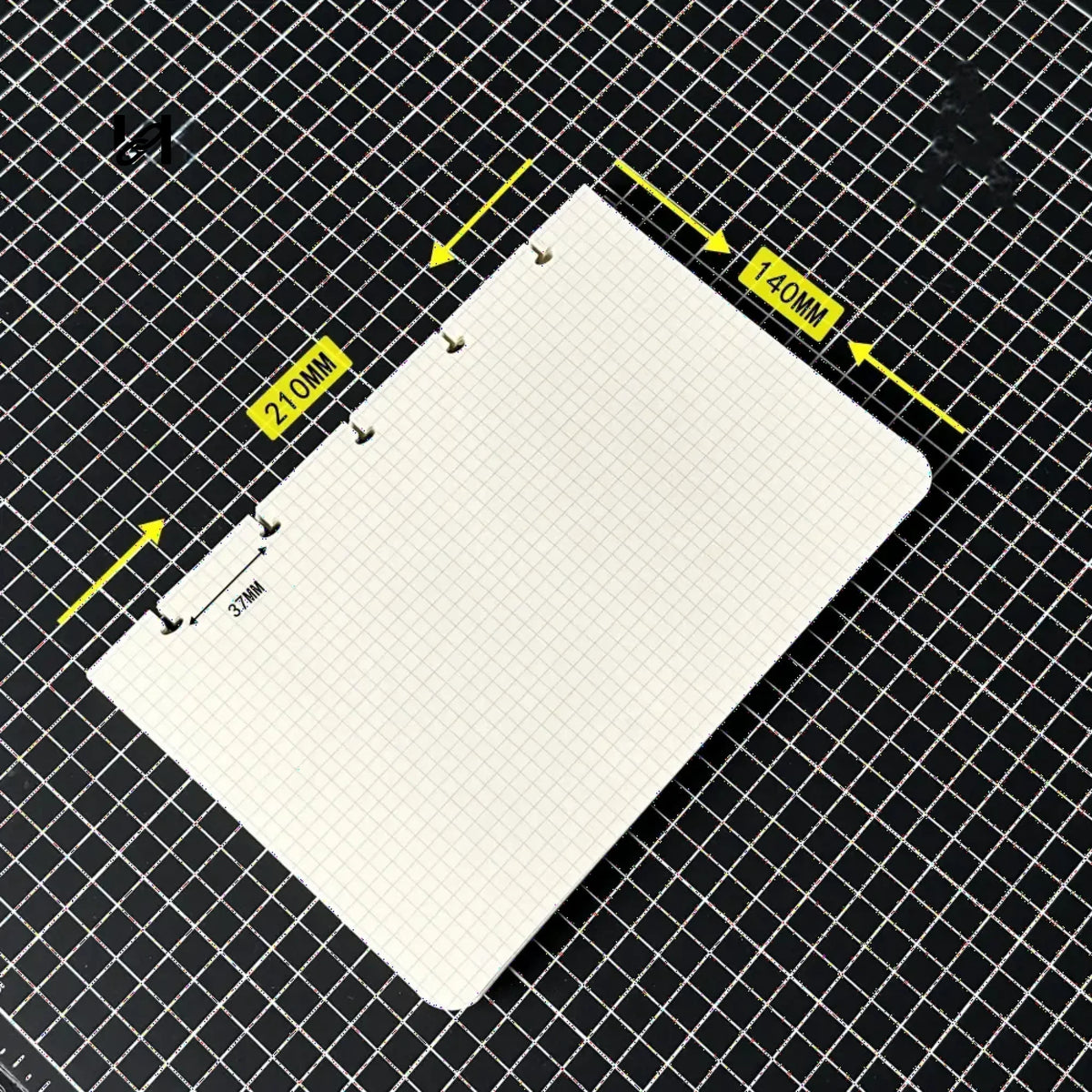 Steel Notebook Stainless Steel Notebook Binding Rings – Gold & Silver Loose Leaf Bind ...