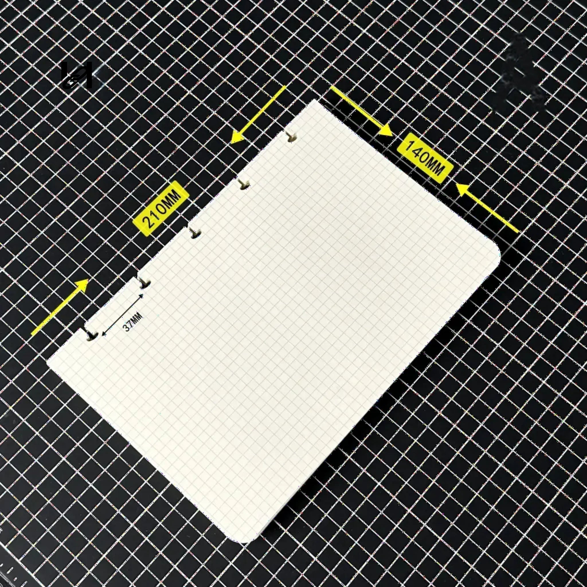 Ring for Notebook - Book-A (grid) - hardware