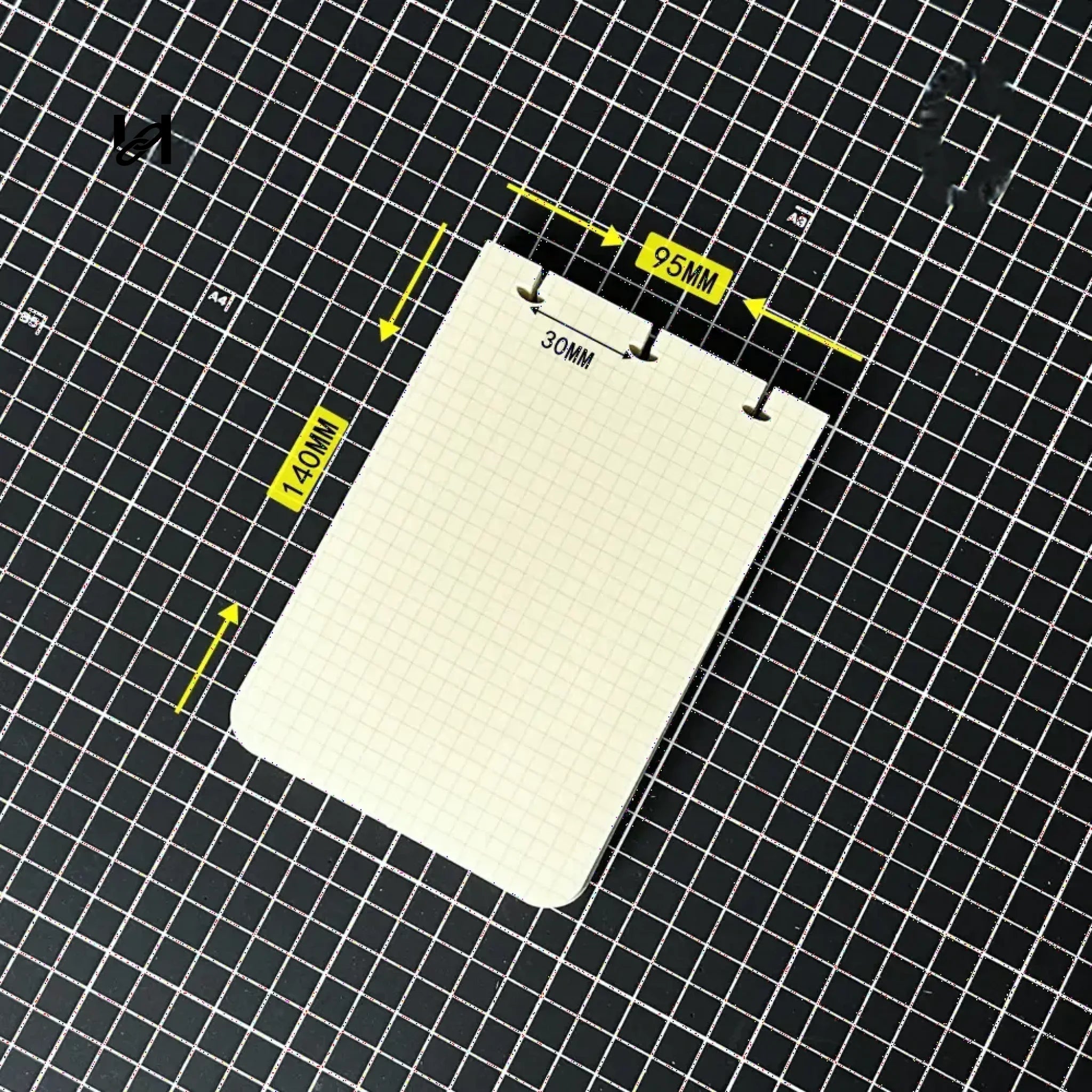 Ring for Notebook - Book-C (grid) - hardware