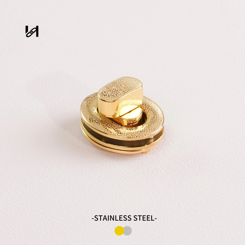 Stainless steel polka dot lock - hardware