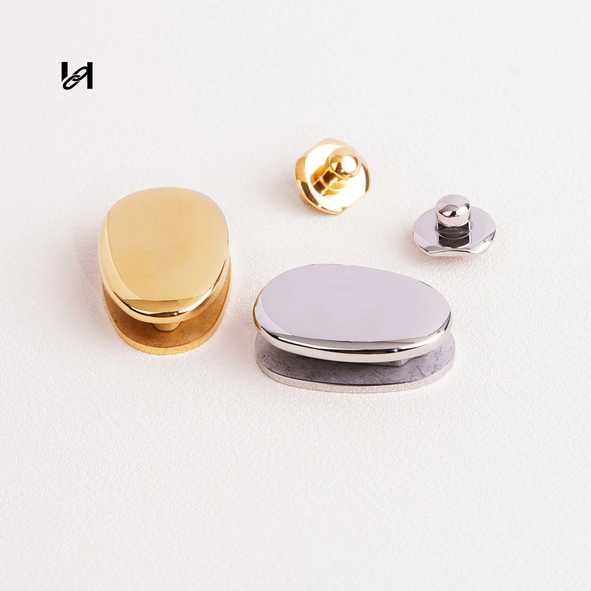 Stainless steel retro round lock - hardware