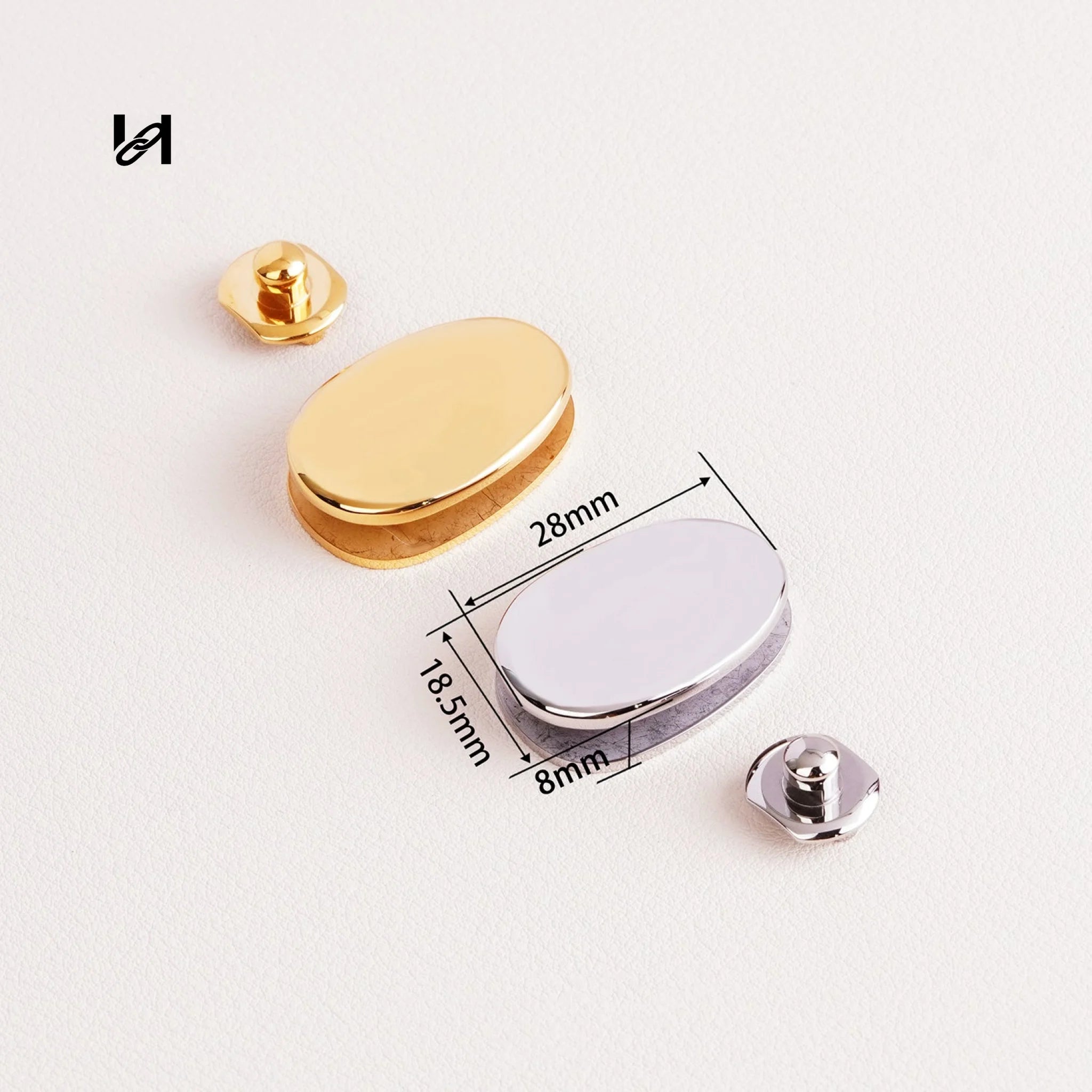 Stainless steel retro round lock - hardware