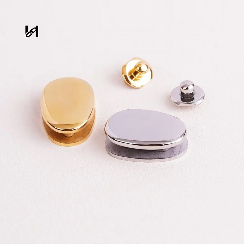 Stainless steel retro round lock - hardware