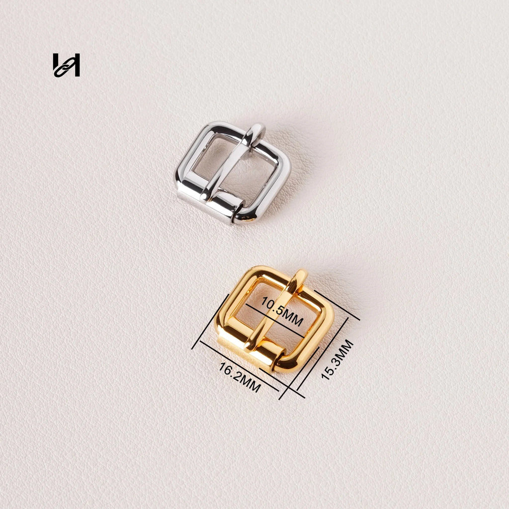 Stainless Steel Roller Buckle - 10.5mm-1pcs / Silver