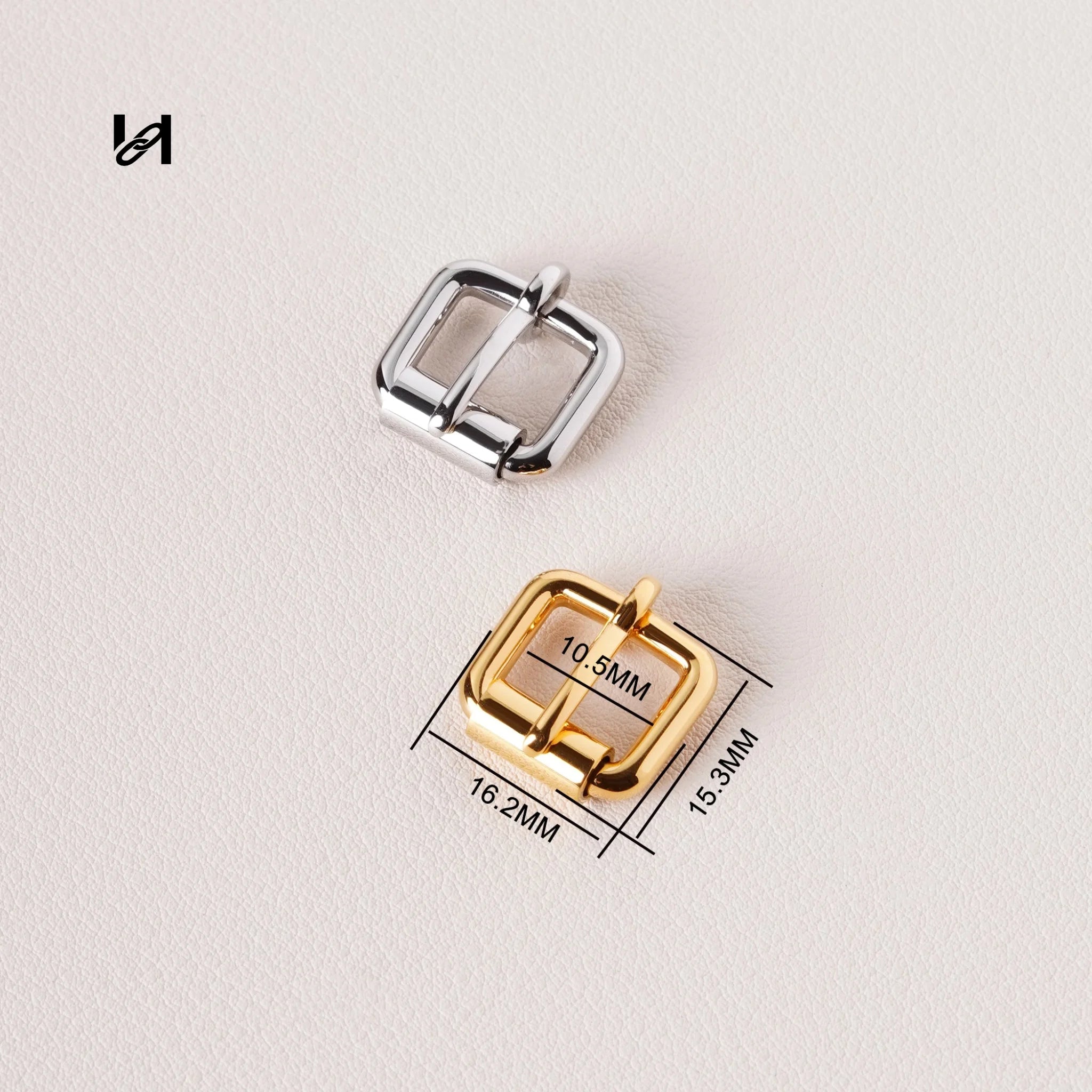 Stainless Steel Roller Buckle - 10.5mm-1pcs / Silver